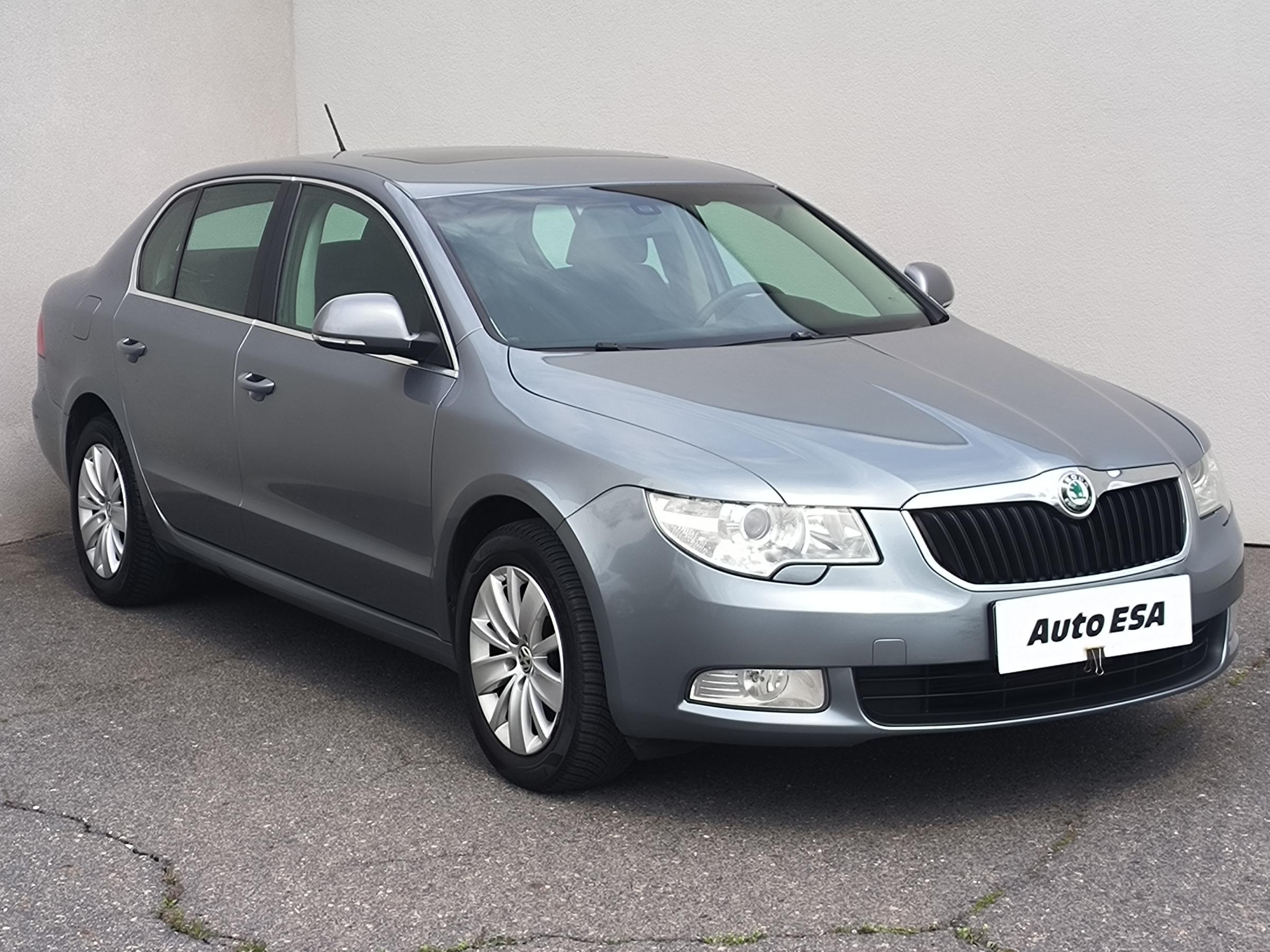 Škoda Superb II, 2009 - celkový pohled