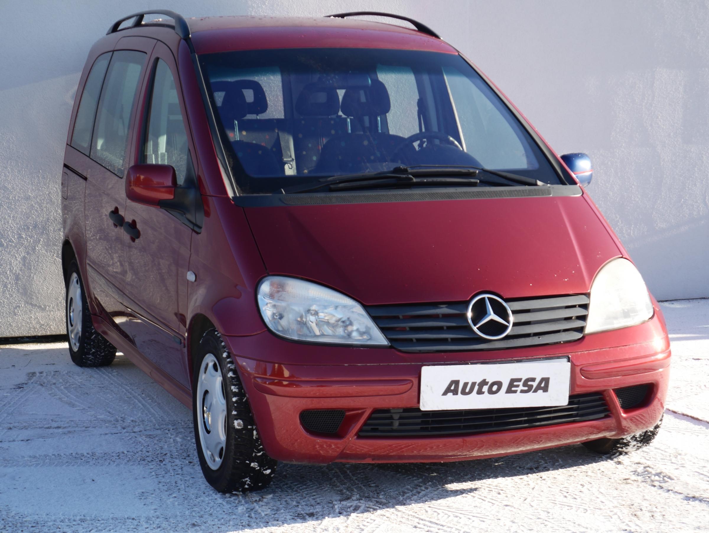 Mercedes-Benz Vaneo, 2004 - pohled č. 1