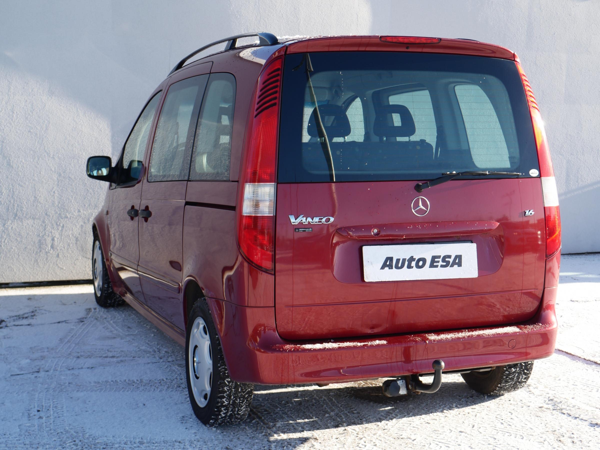 Mercedes-Benz Vaneo, 2004 - pohled č. 4