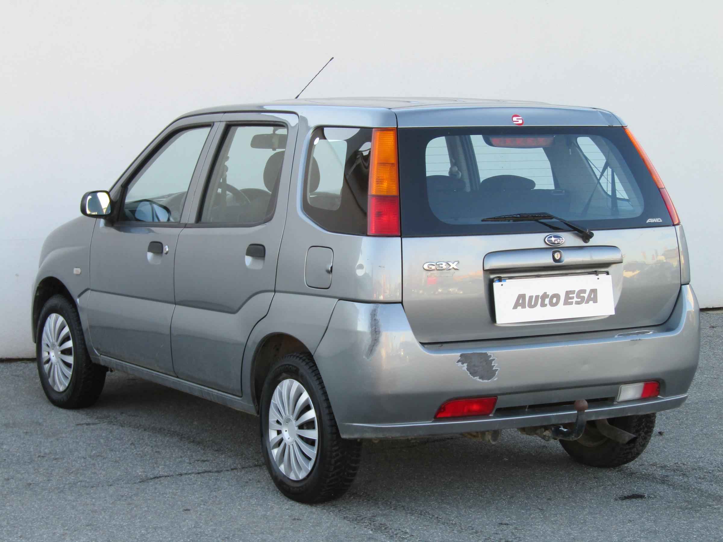 Subaru Justy, 2007 - pohled č. 5
