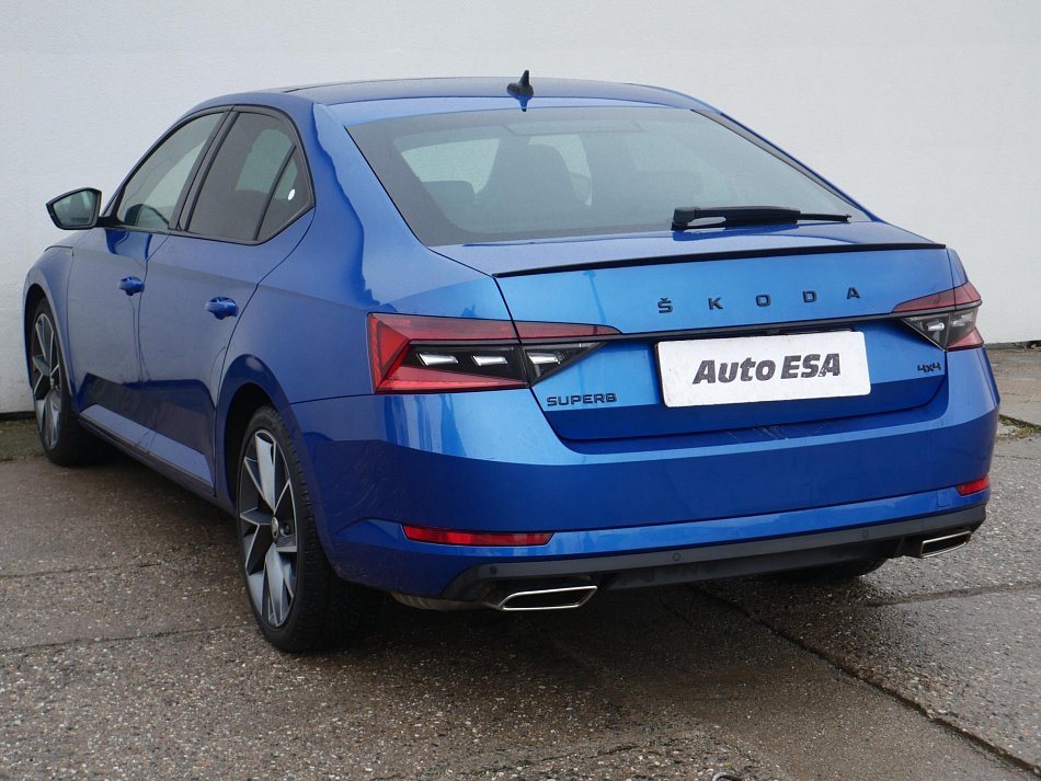 Škoda Superb III 2.0 TSi SportLine 4x4