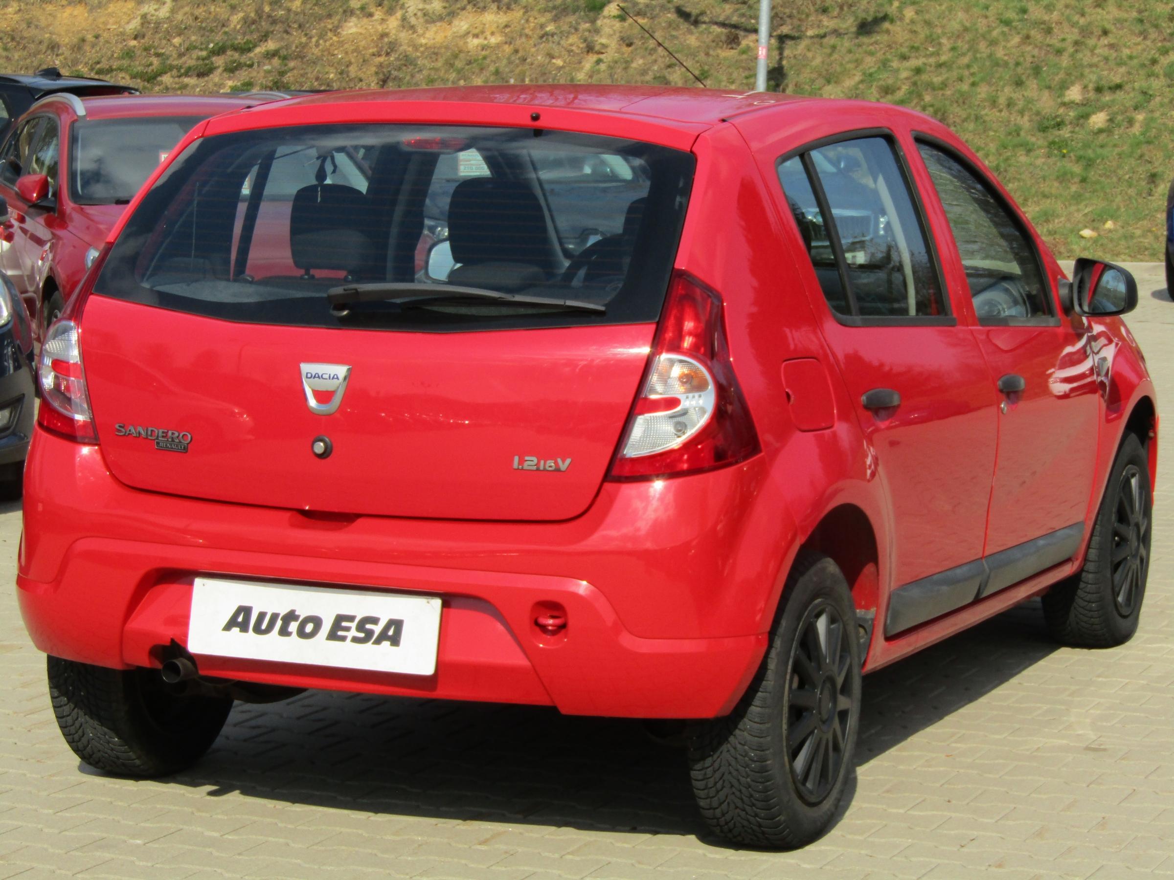 Dacia Sandero, 2009 - pohled č. 4