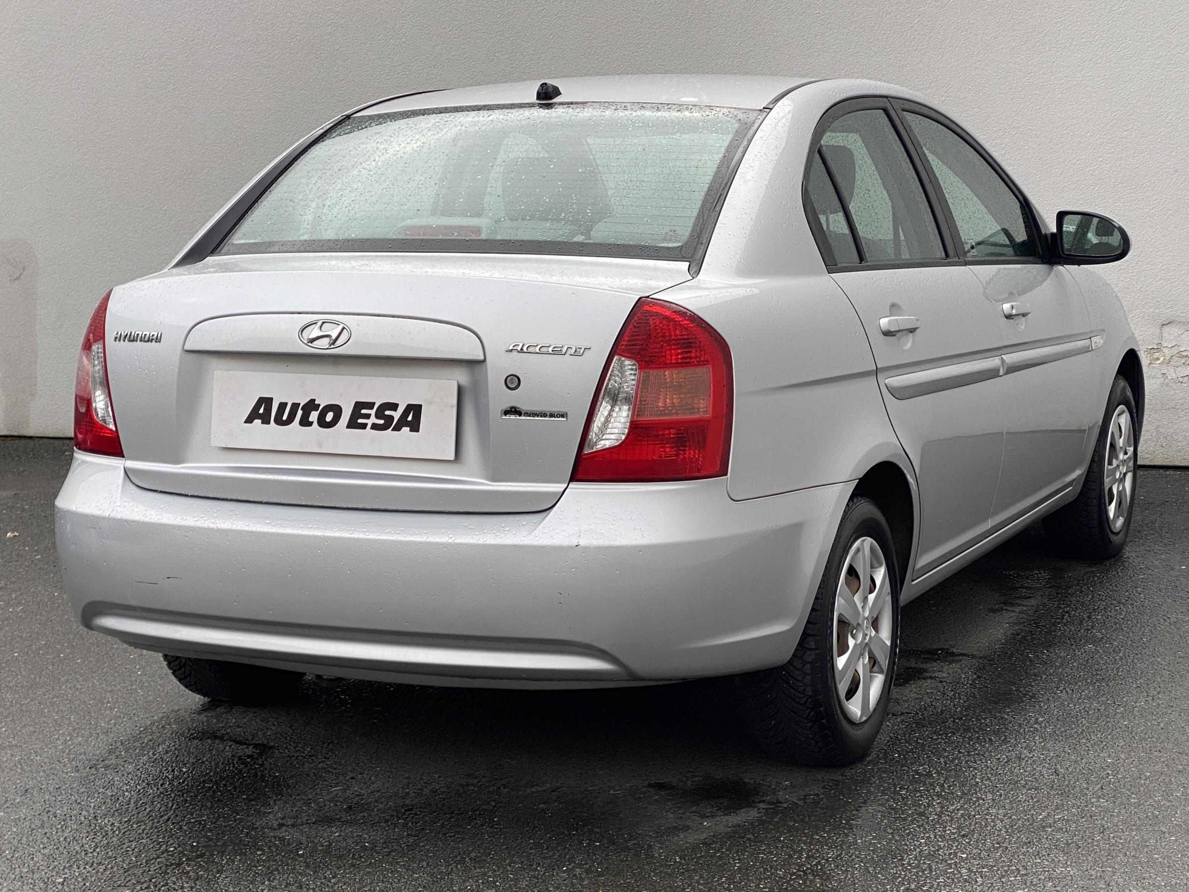 Hyundai Accent, 2008 - pohled č. 4
