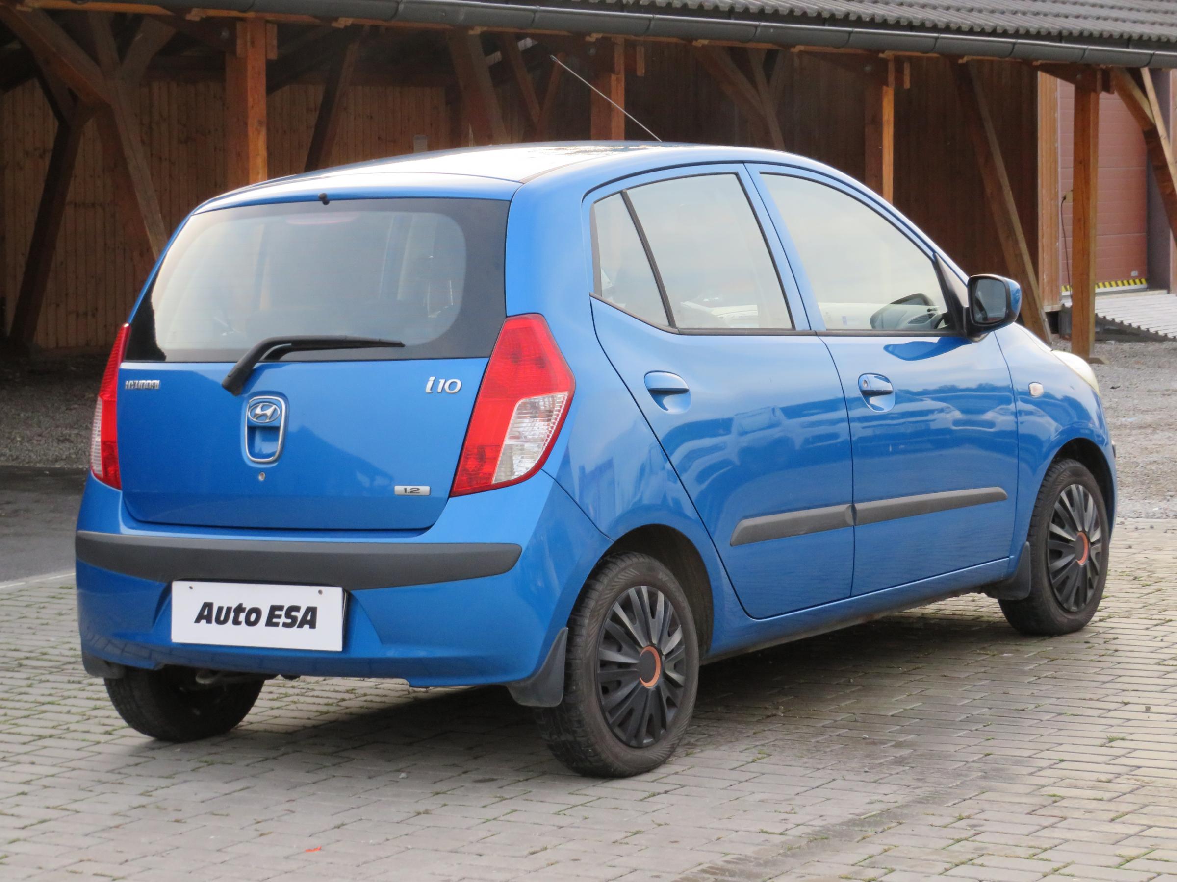 Hyundai i10, 2008 - pohled č. 4