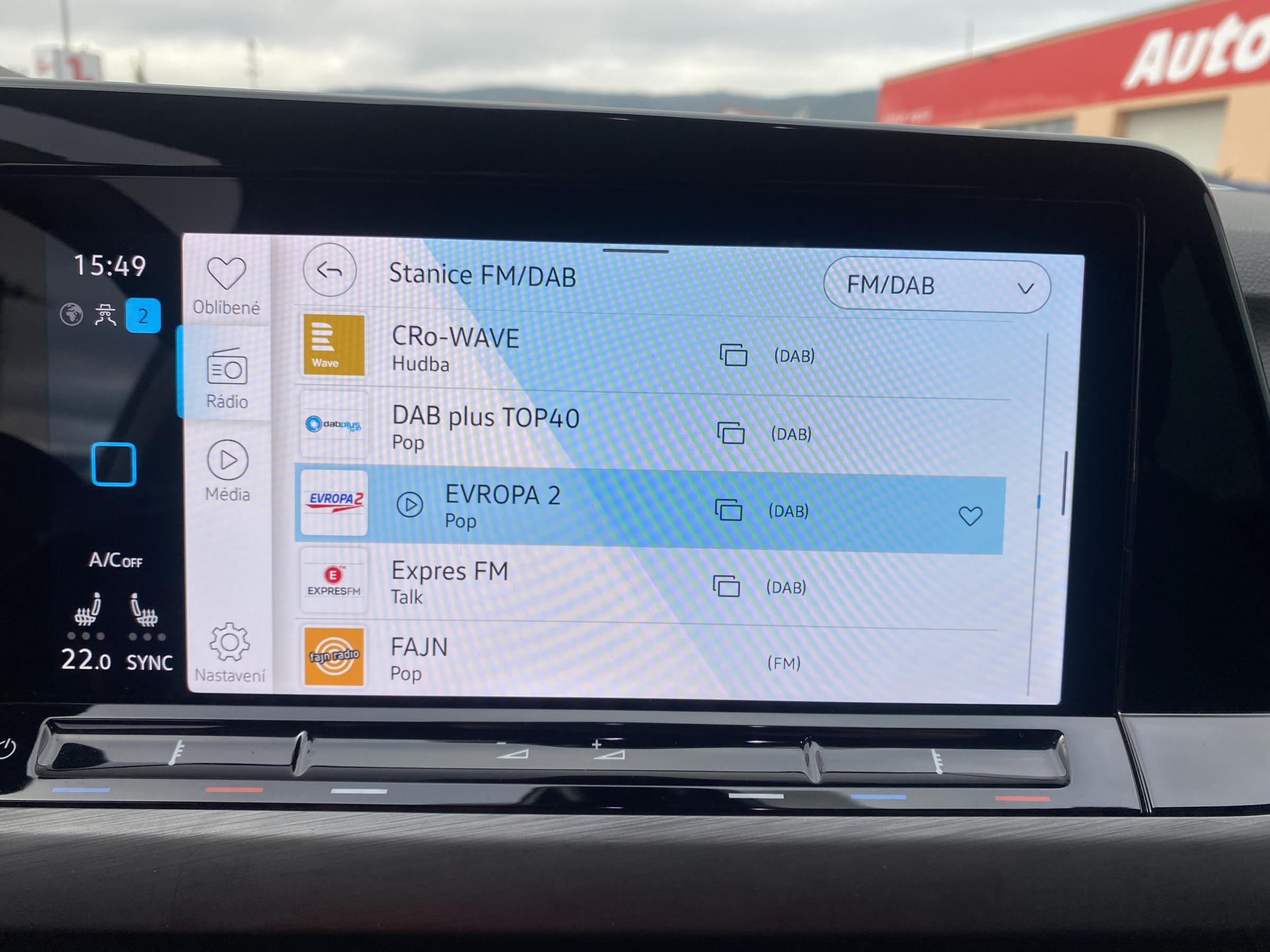 Volkswagen Golf, 2022 - pohled č. 15