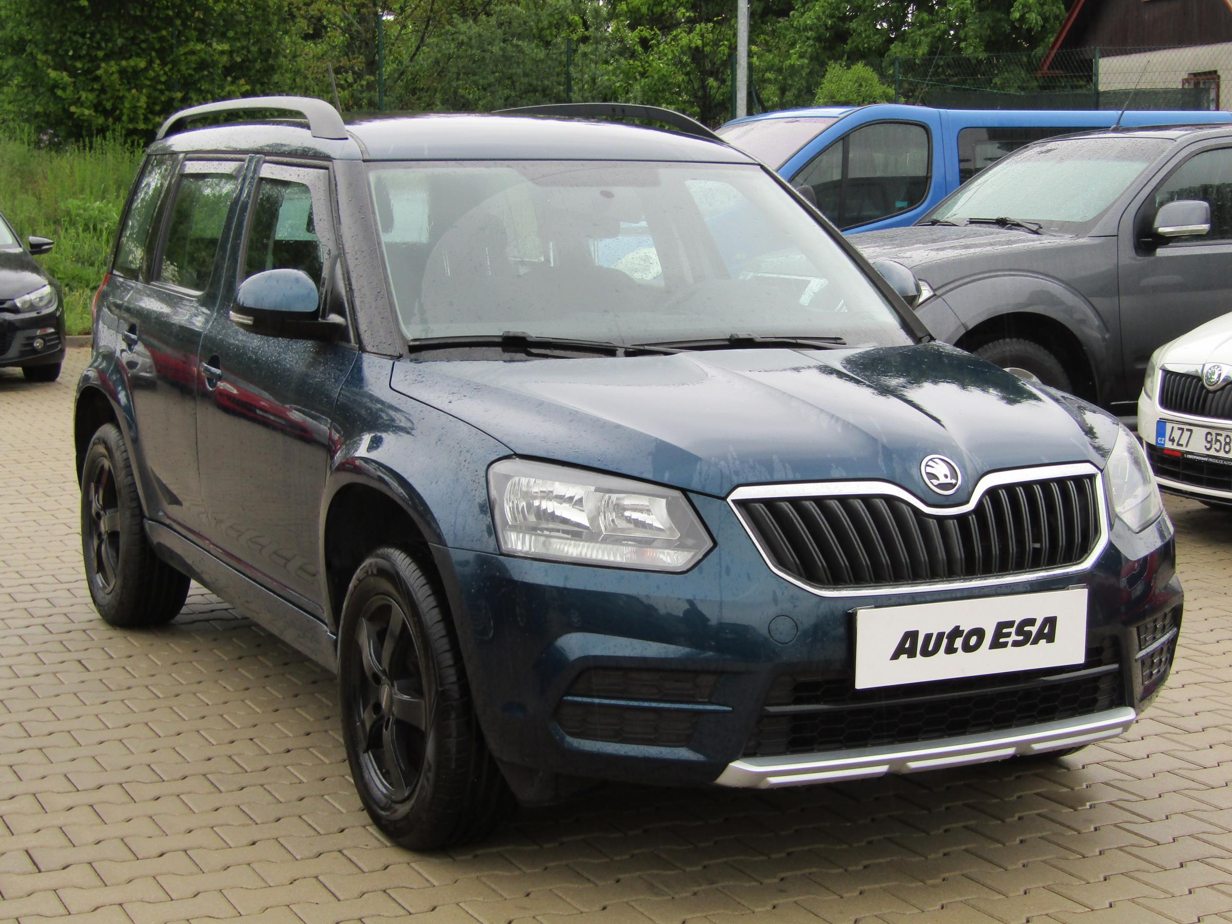 Škoda Yeti, 2014 - celkový pohled