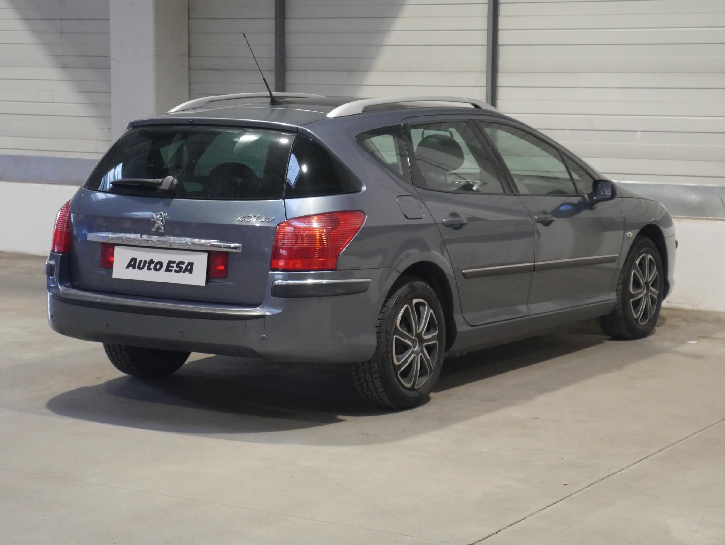 Peugeot 407, 2008 - pohled č. 4