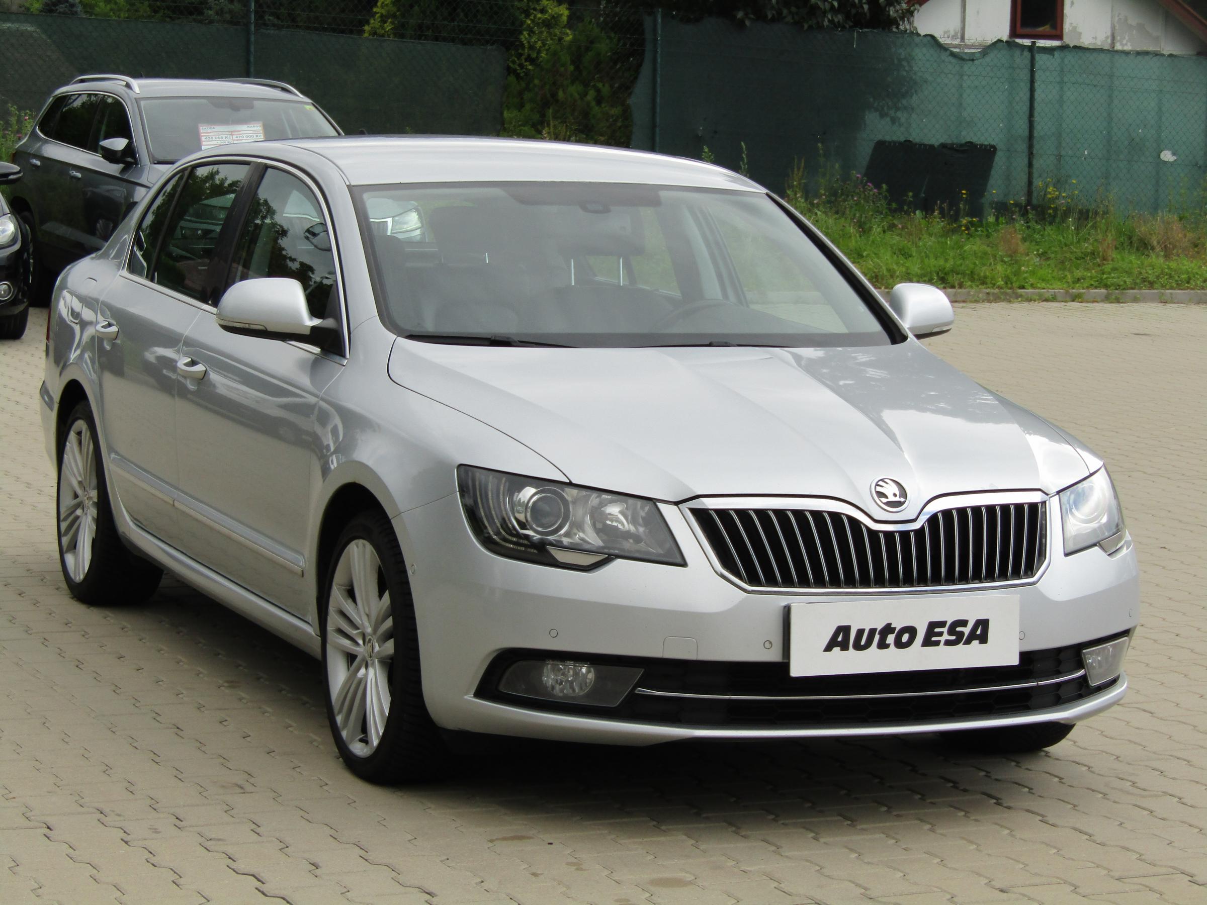 Škoda Superb II, 2013 - celkový pohled