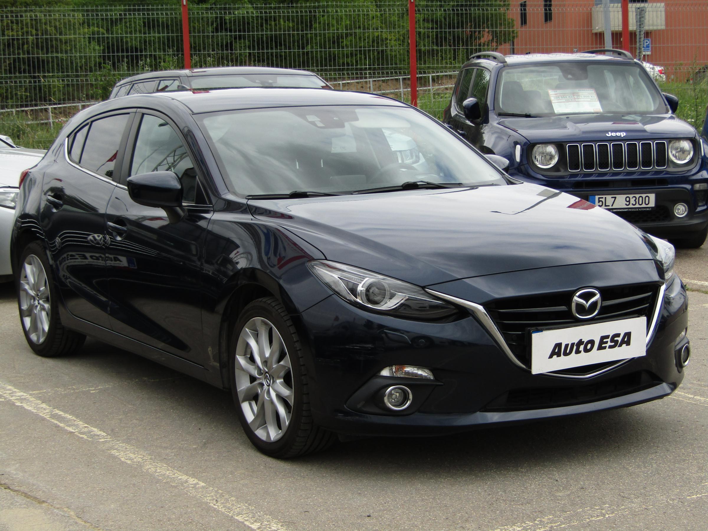 Mazda 3, 2016 - celkový pohled