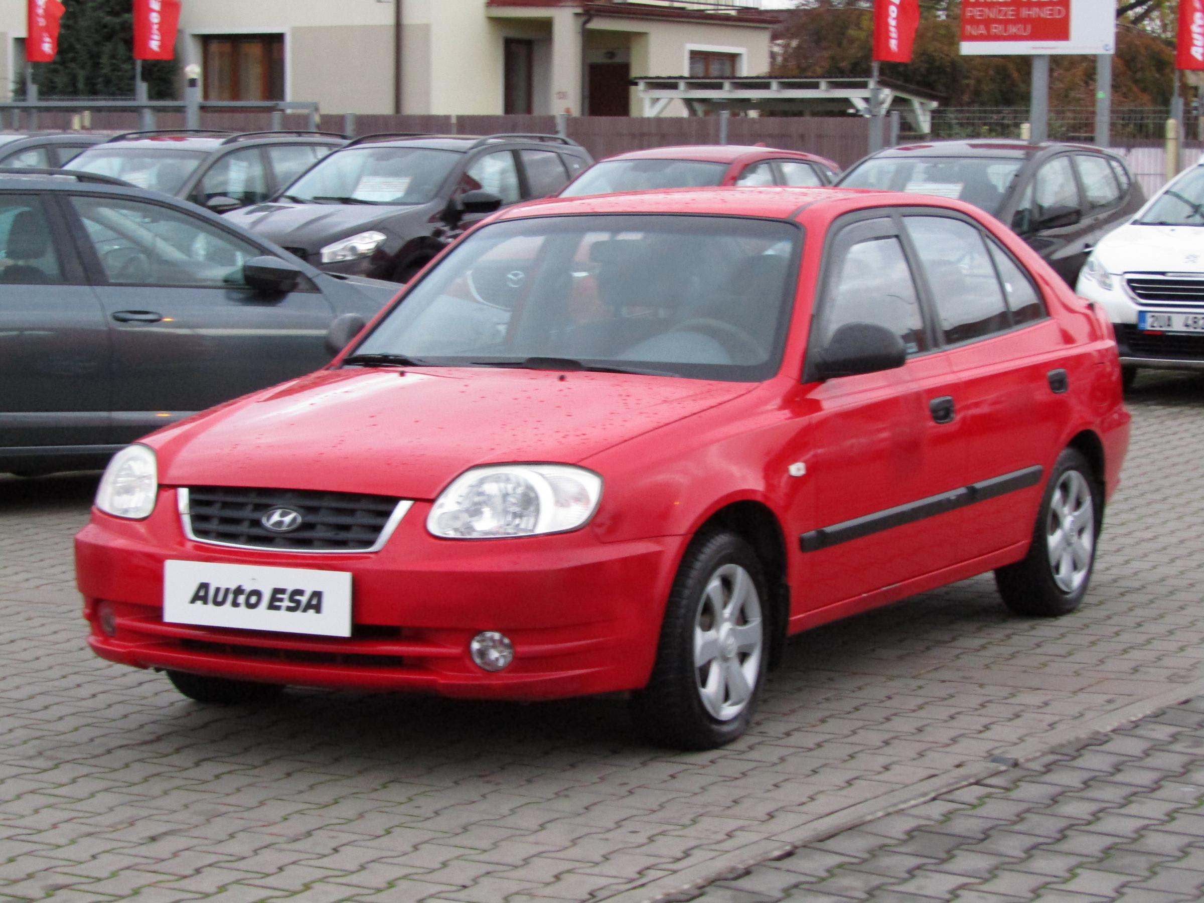 Hyundai Accent, 2004 - pohled č. 3