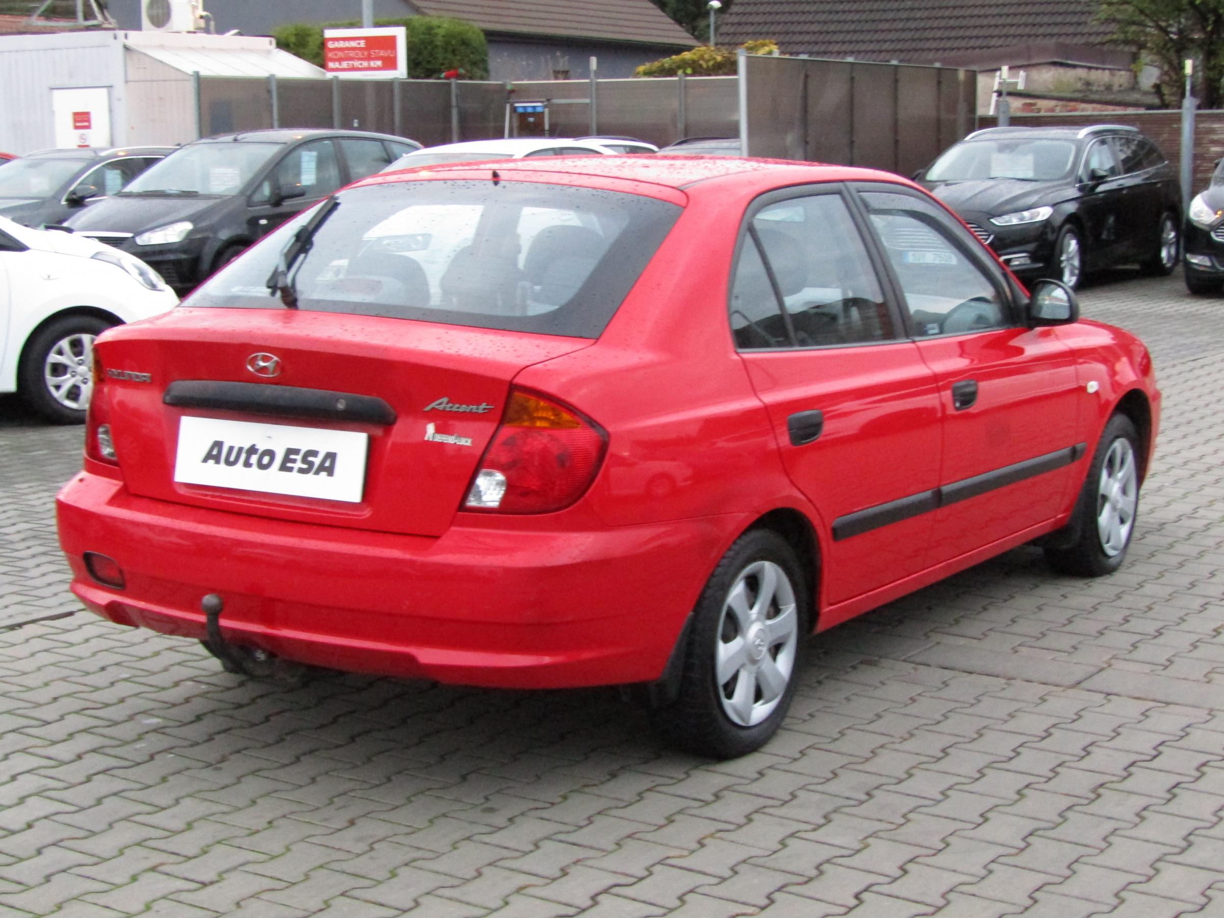 Hyundai Accent, 2004 - pohled č. 4