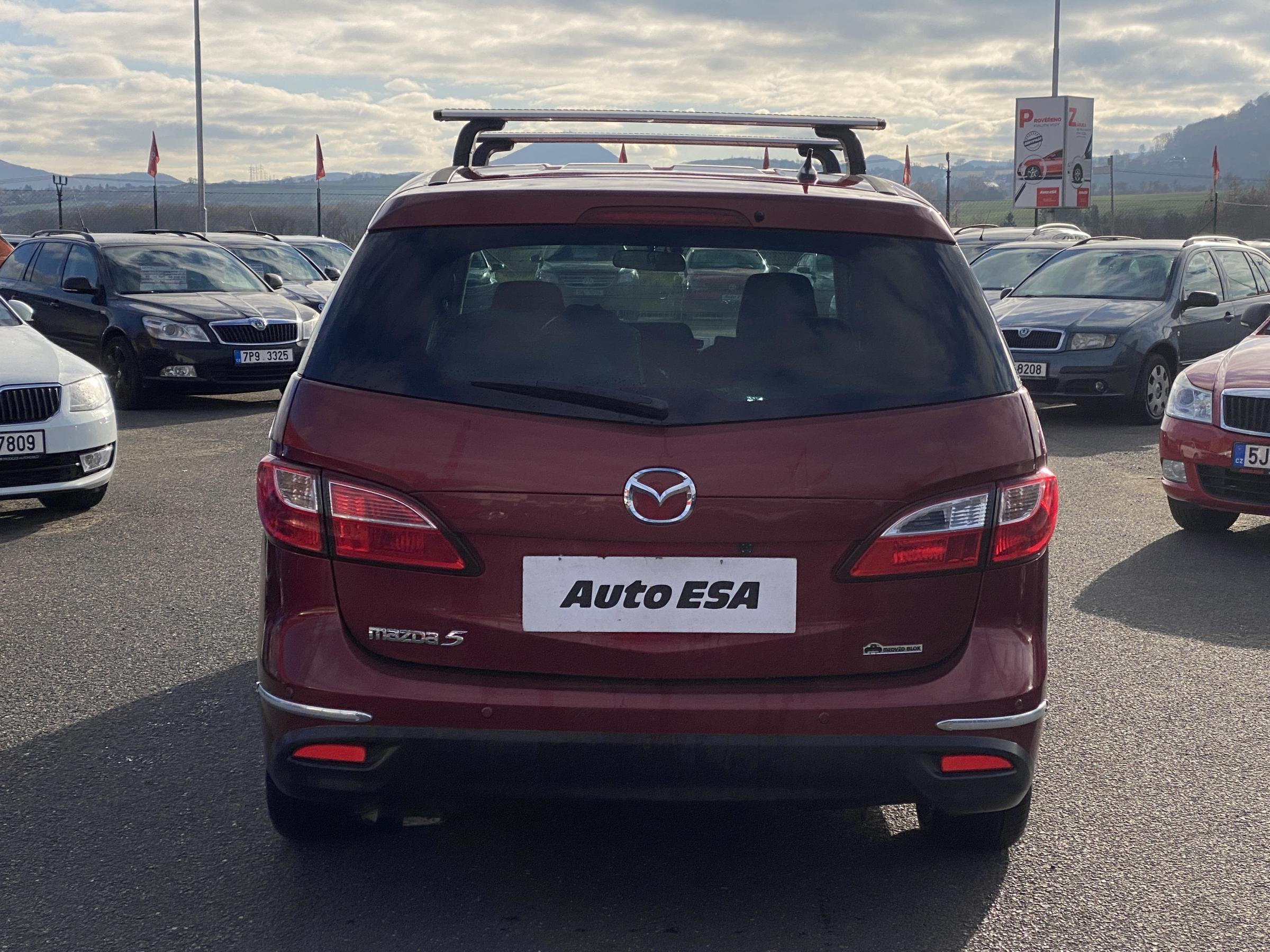 Mazda 5, 2011 - pohled č. 5