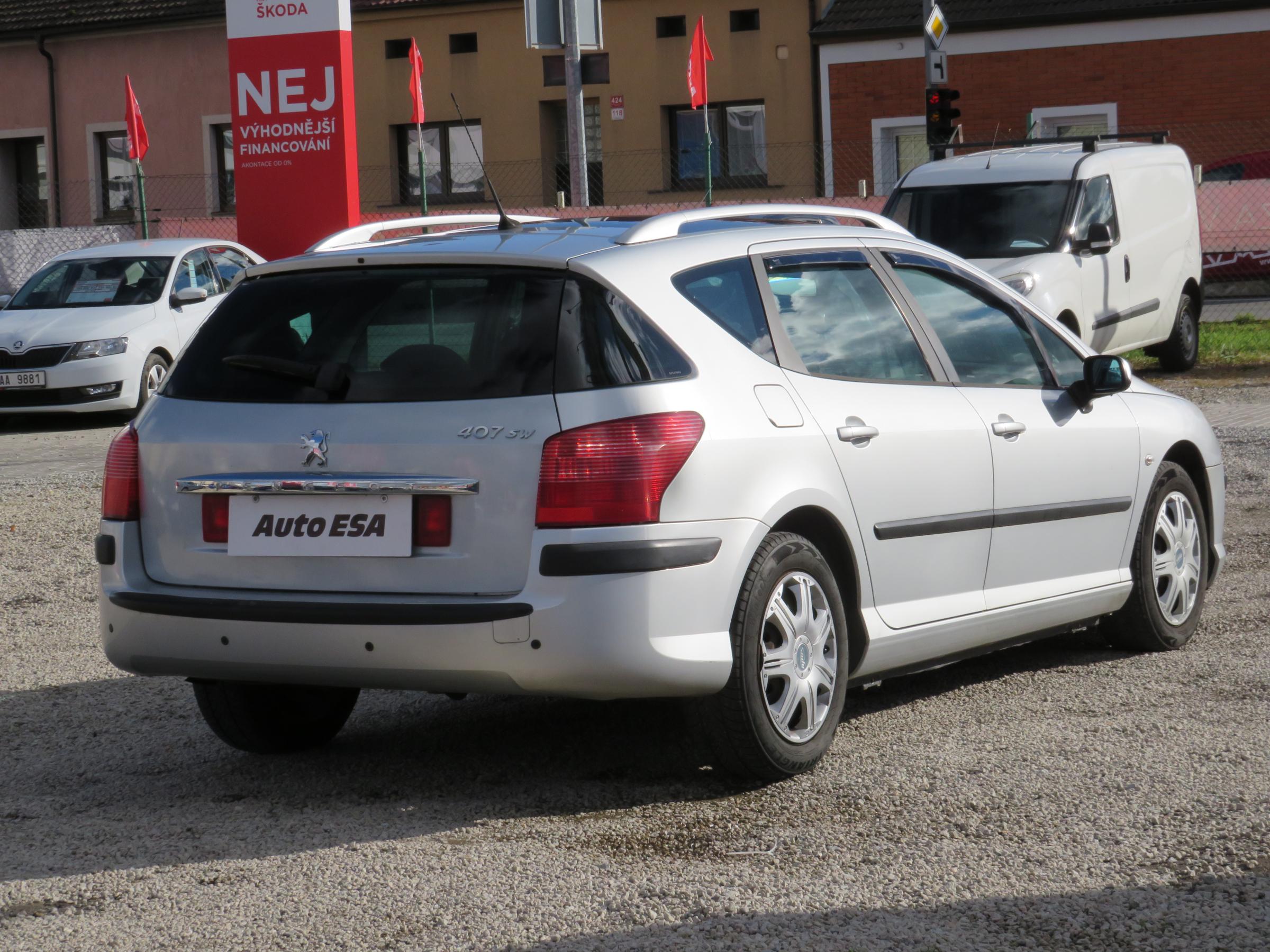 Peugeot 407, 2006 - pohled č. 4