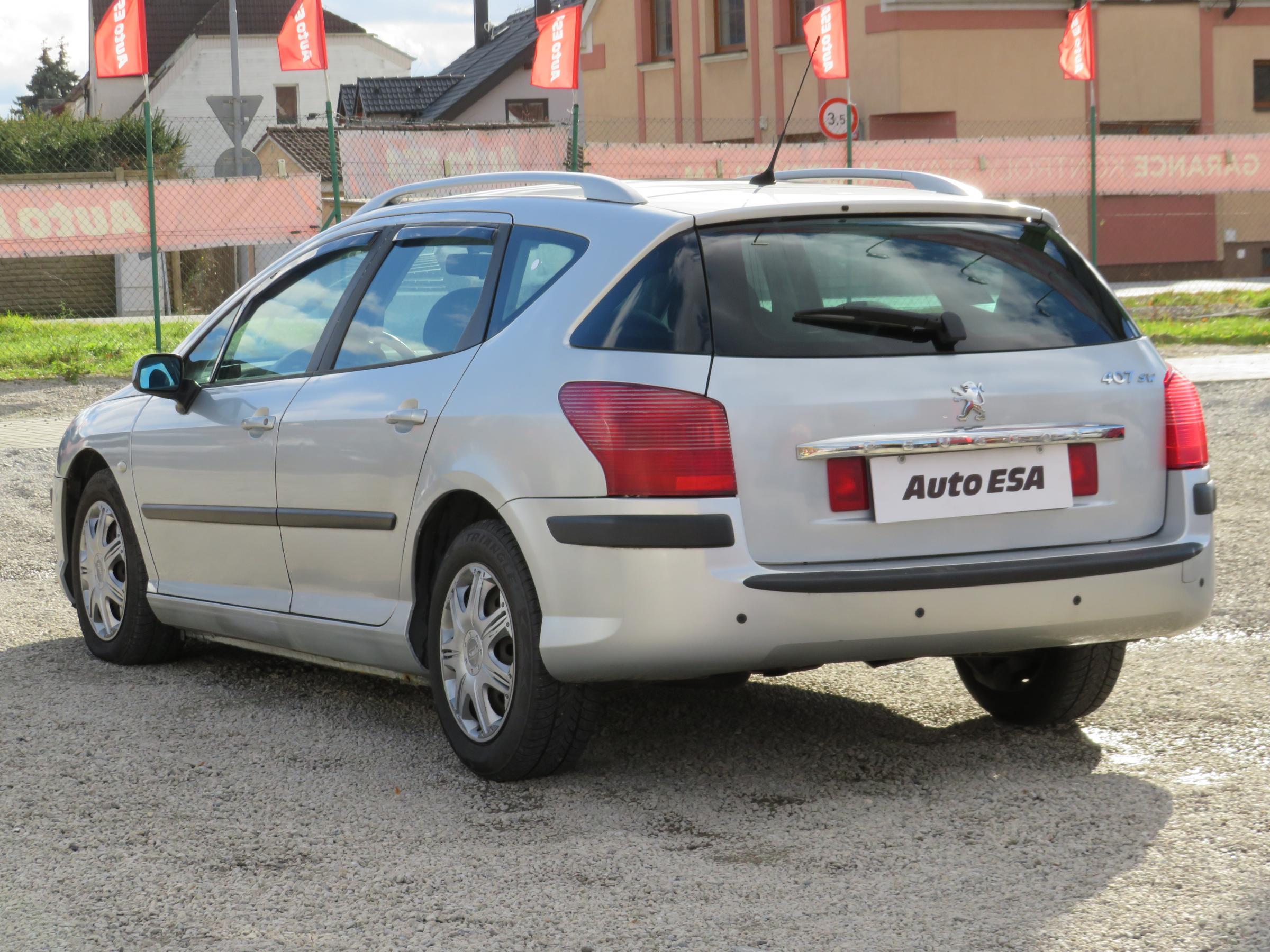 Peugeot 407, 2006 - pohled č. 6