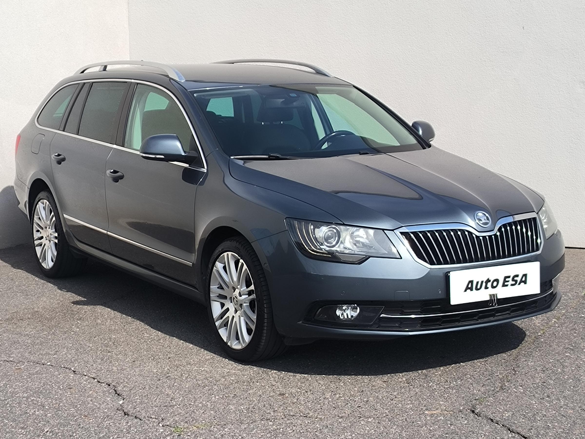 Škoda Superb II, 2013