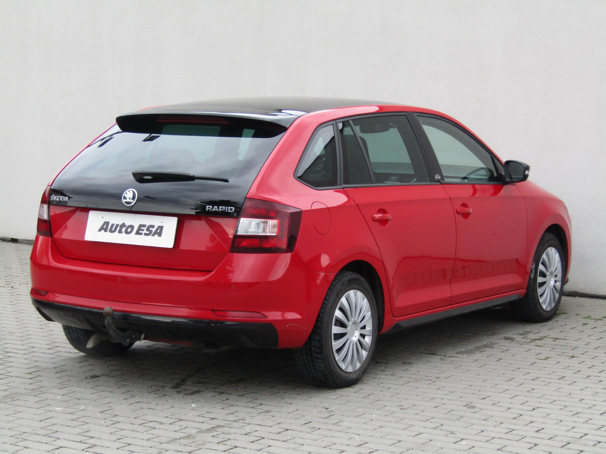 Škoda Rapid, 2017 - pohled č. 4