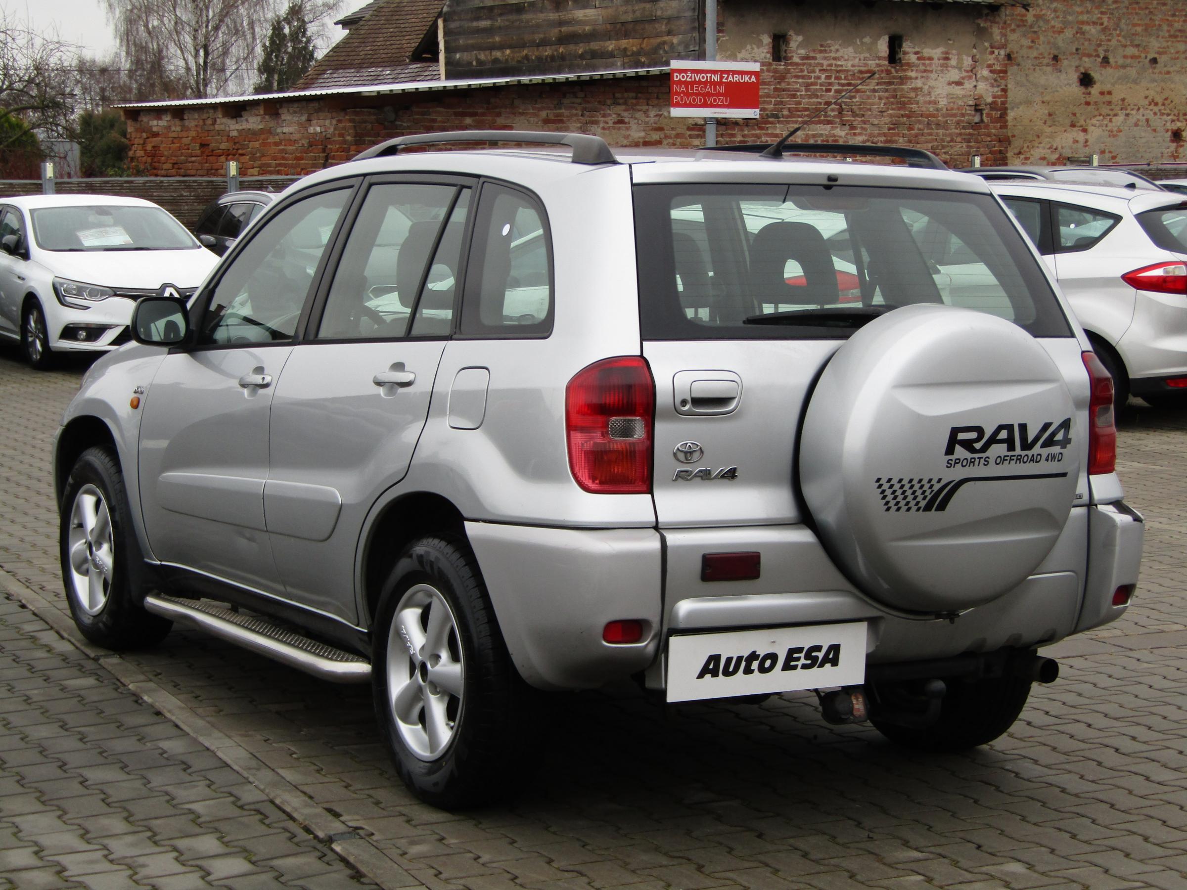 Toyota RAV4, 2002 - pohled č. 6