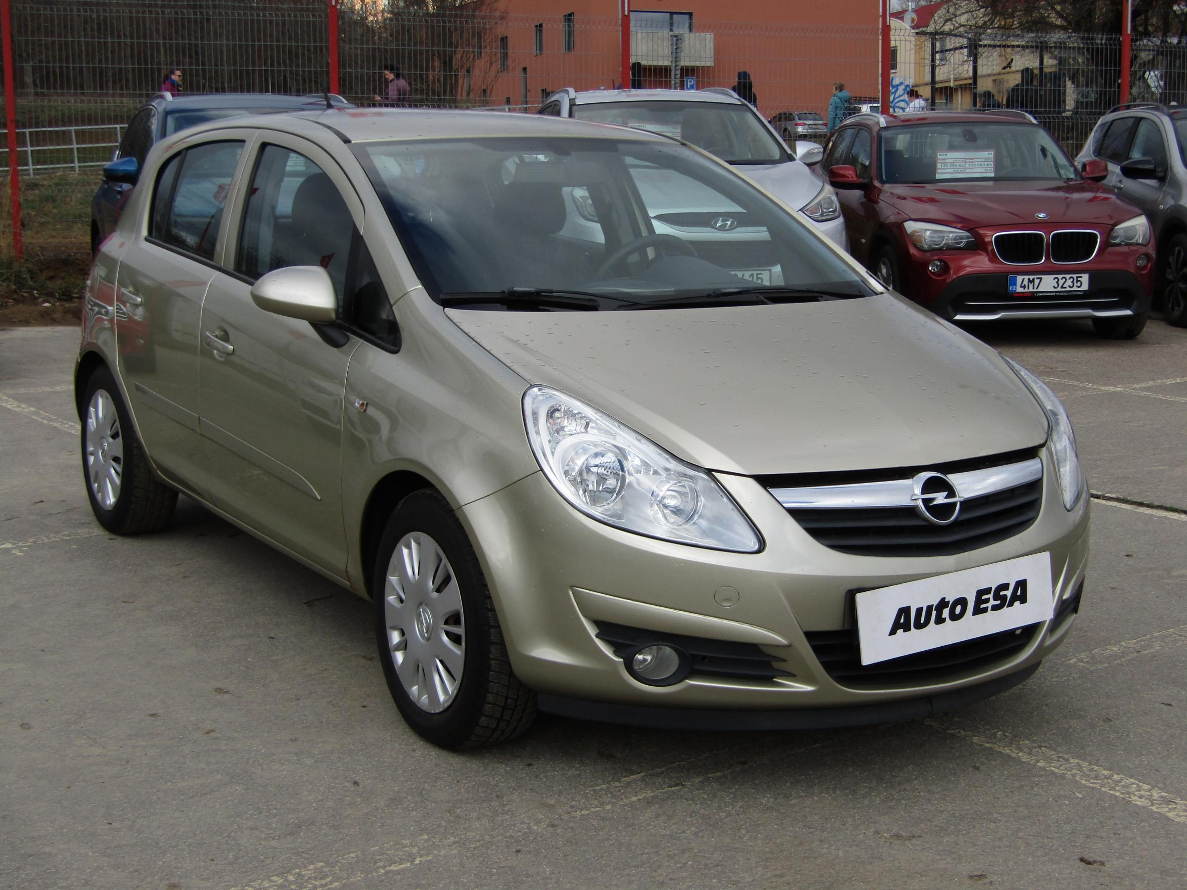 Opel Corsa, 2007 - celkový pohled