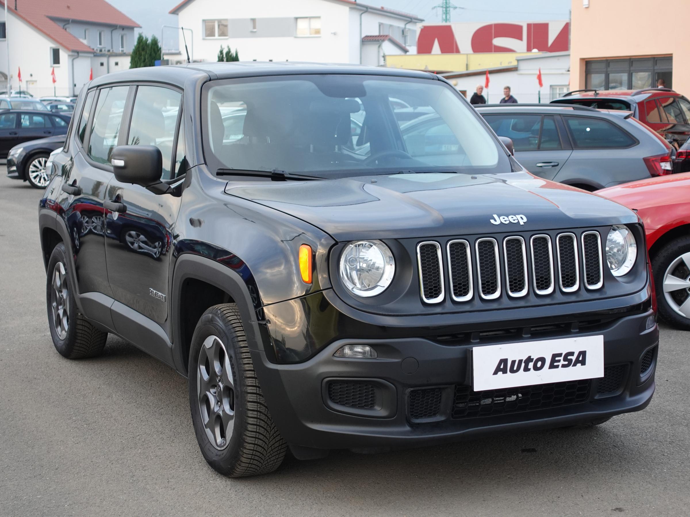 Jeep Renegade, 2016 - celkový pohled