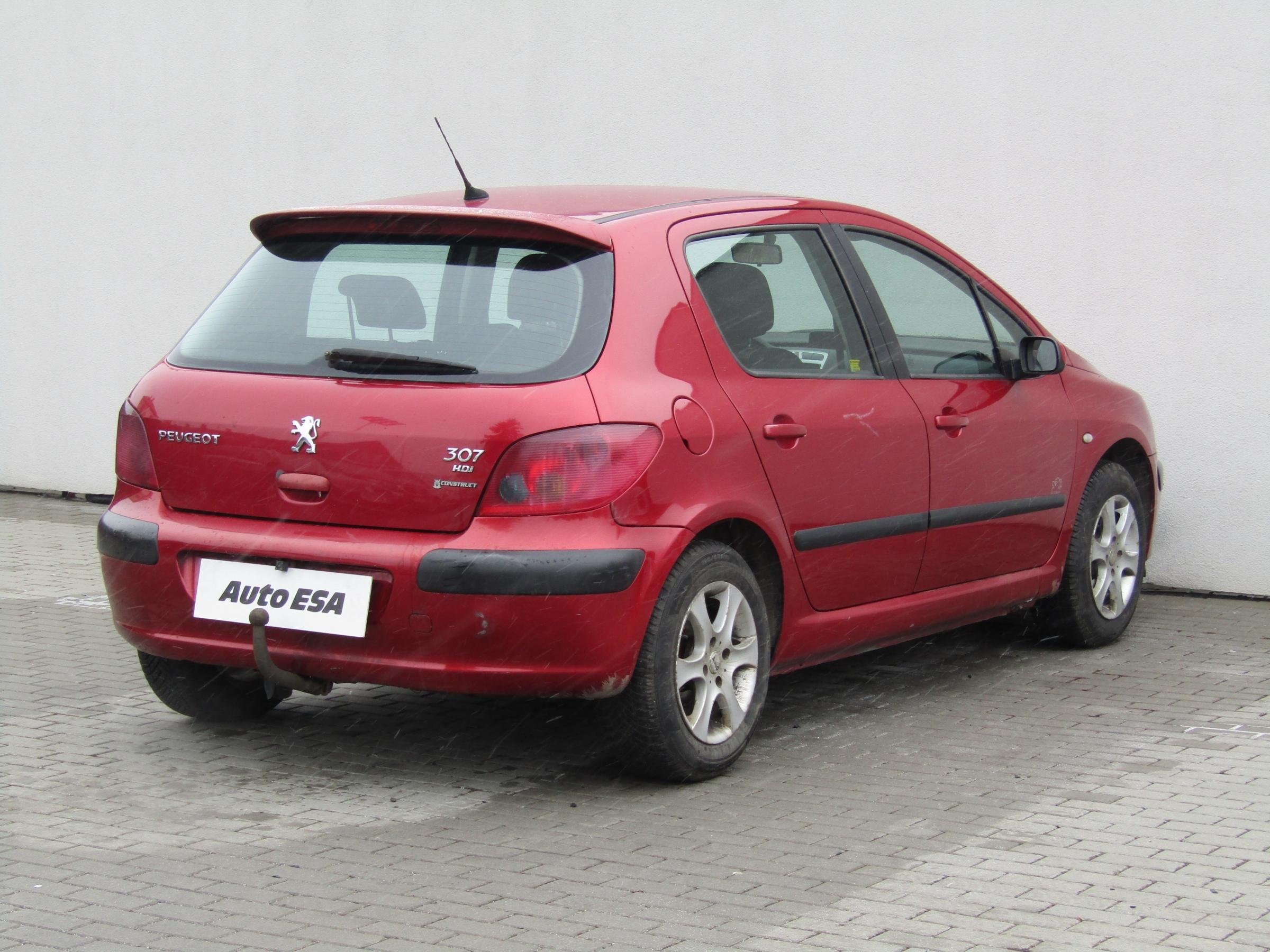 Peugeot 307, 2005 - pohled č. 4