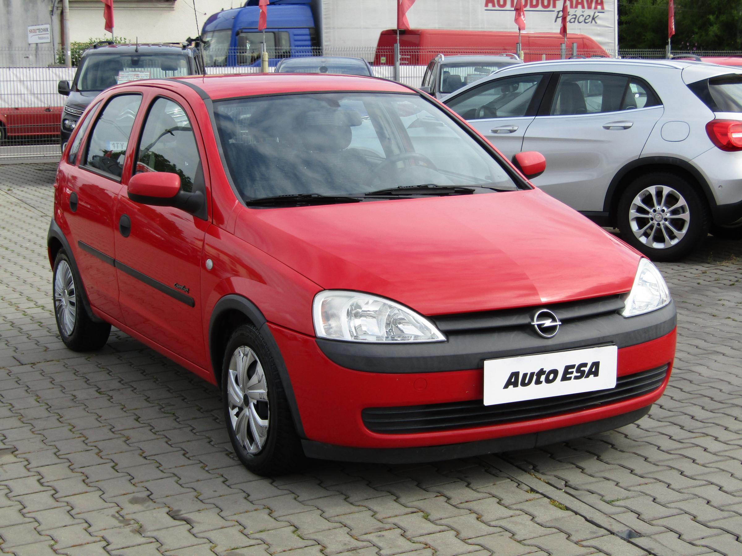 Opel Corsa, 2001 - celkový pohled