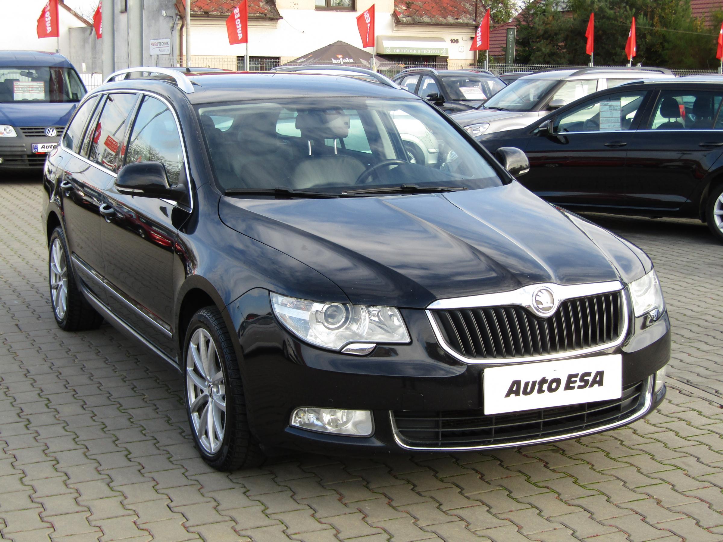 Škoda Superb II, 2012 - celkový pohled