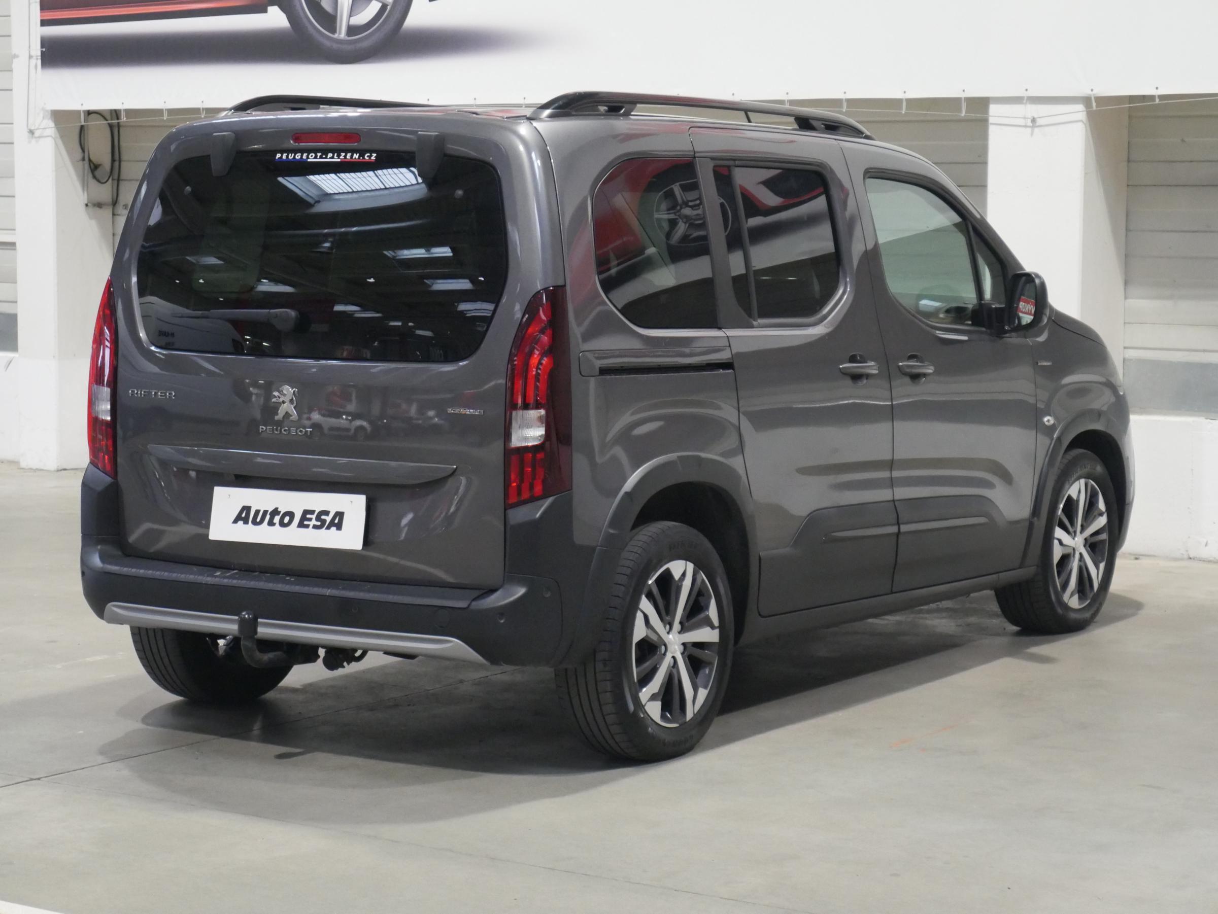 Peugeot Rifter, 2020 - pohled č. 4