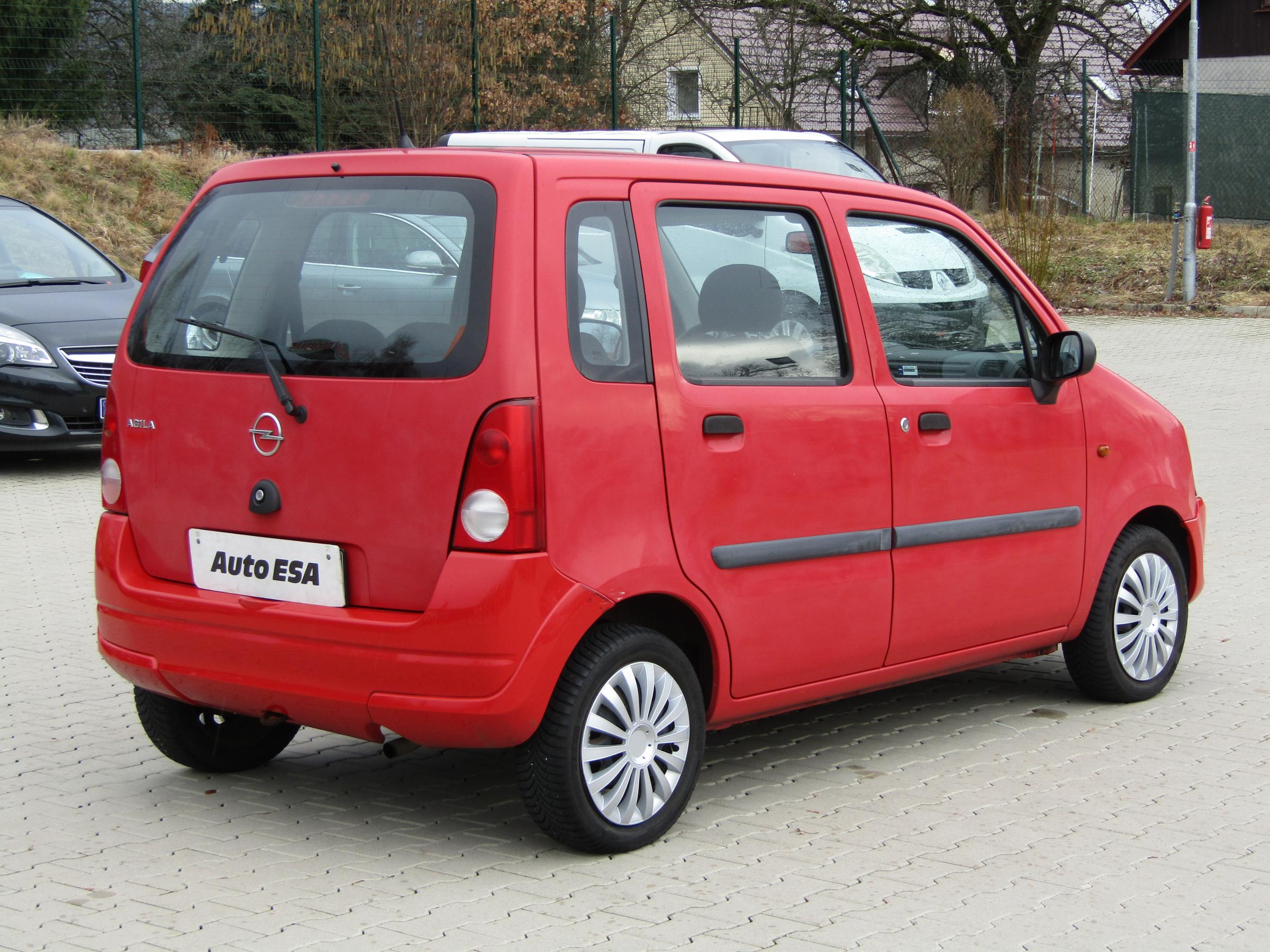 Opel Agila, 2003 - pohled č. 4