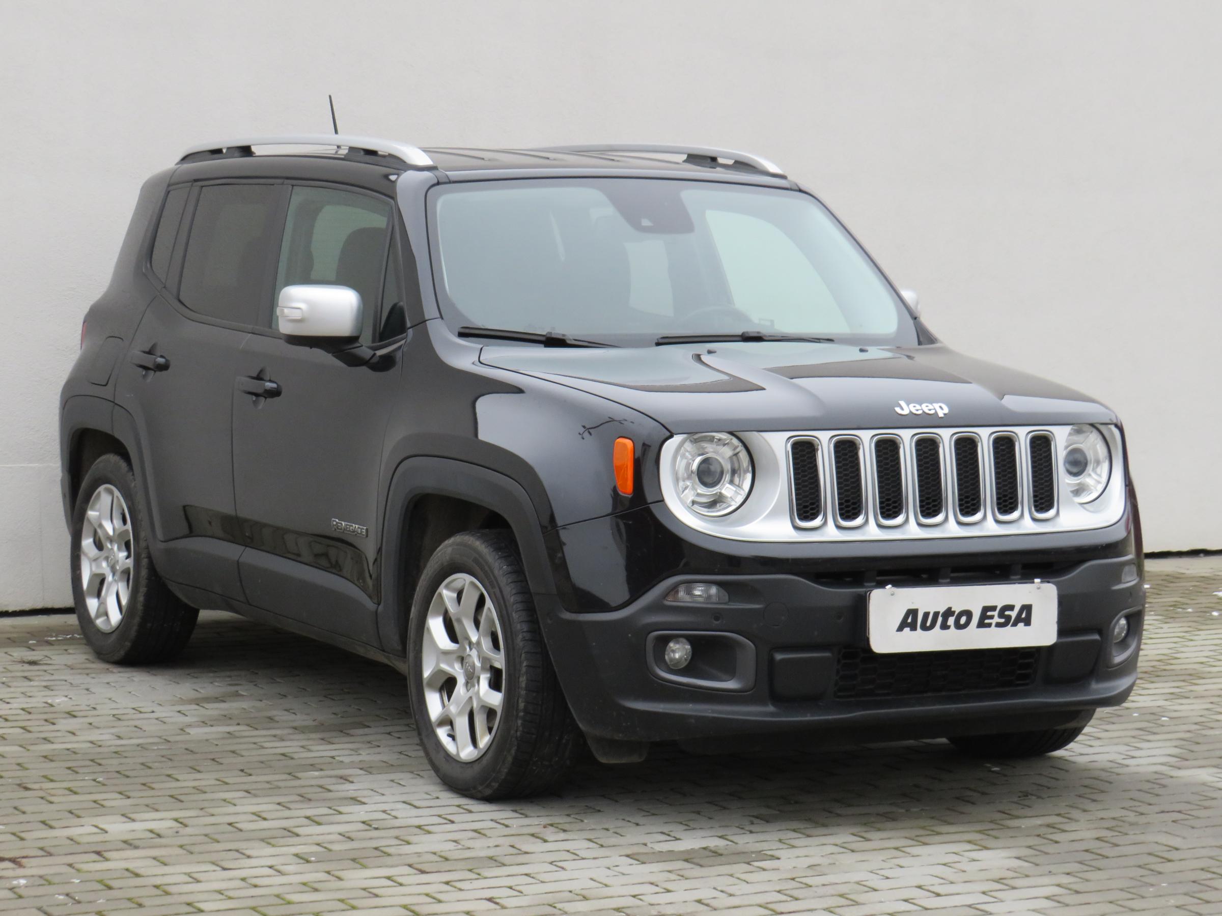 Jeep Renegade, 2016 - celkový pohled