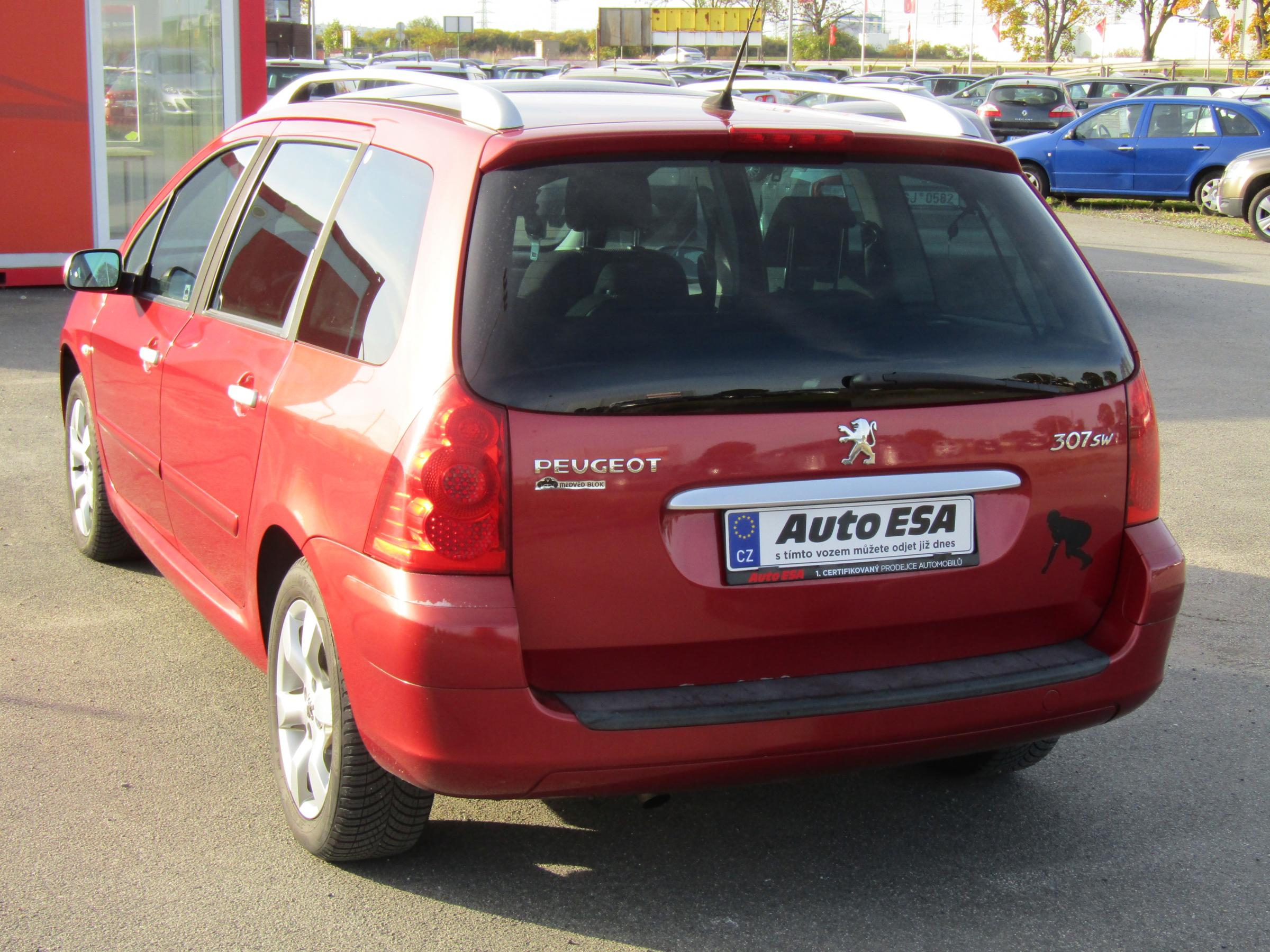 Peugeot 307, 2009 - pohled č. 6