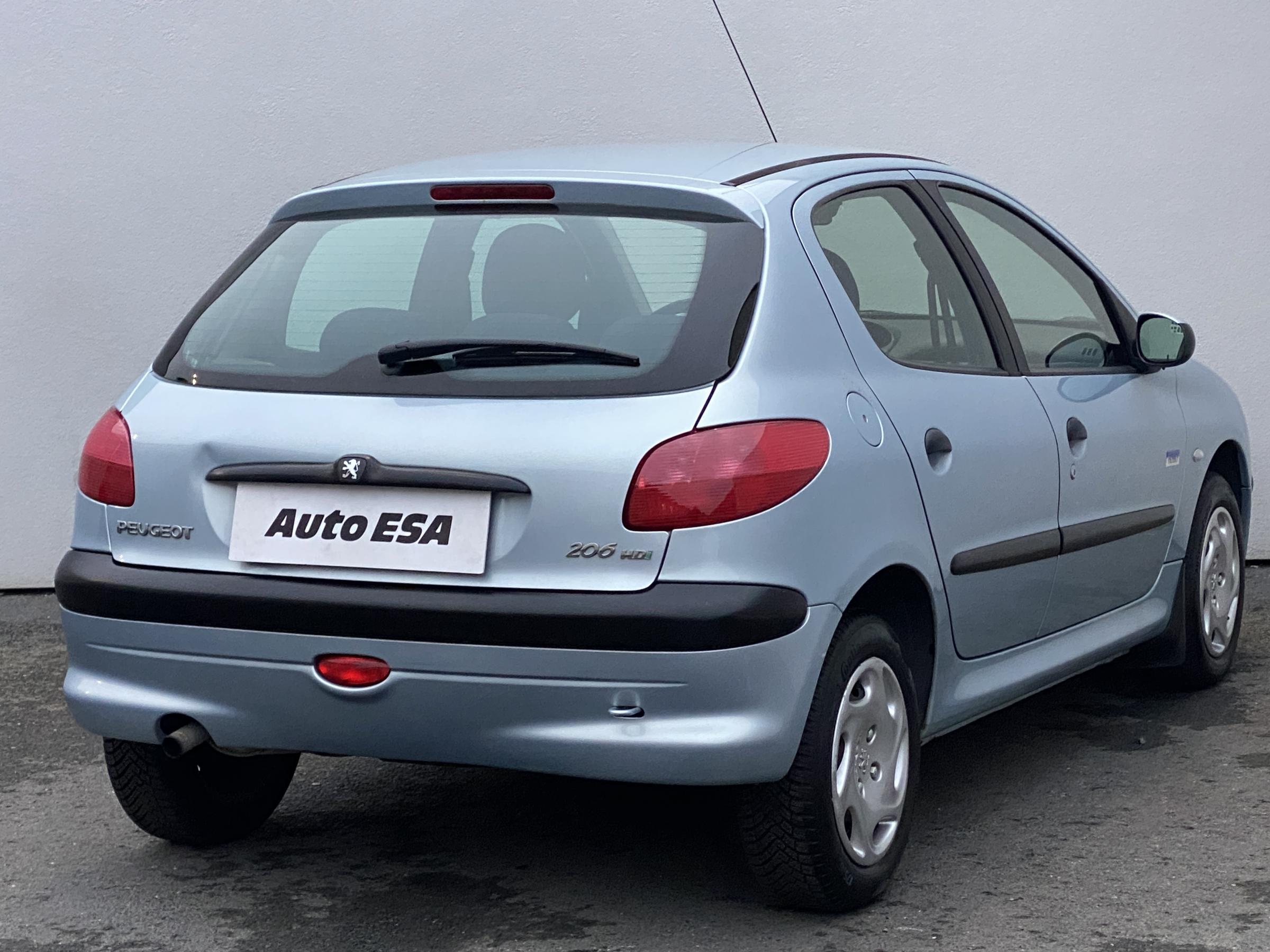 Peugeot 206, 2002 - pohled č. 4