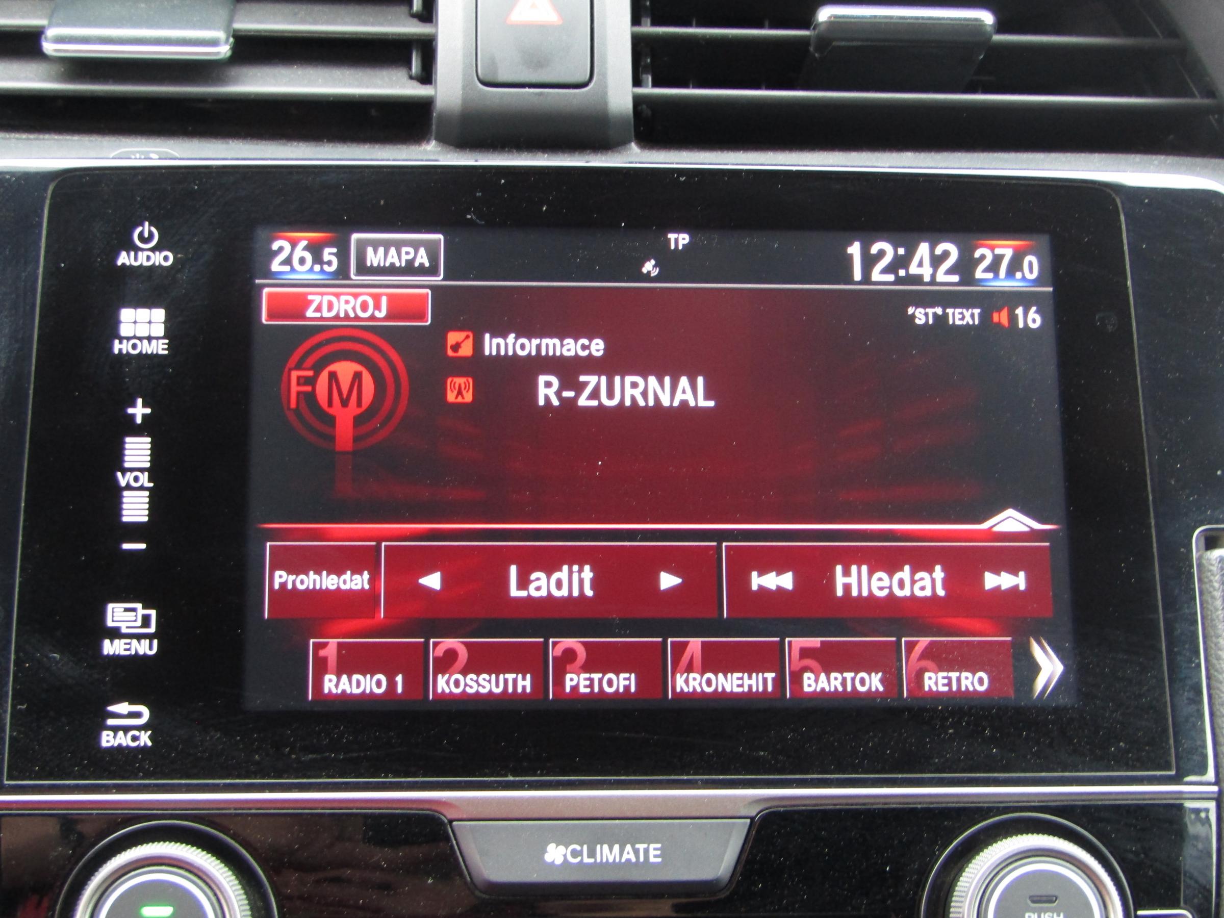 Honda Civic, 2018 - pohled č. 13