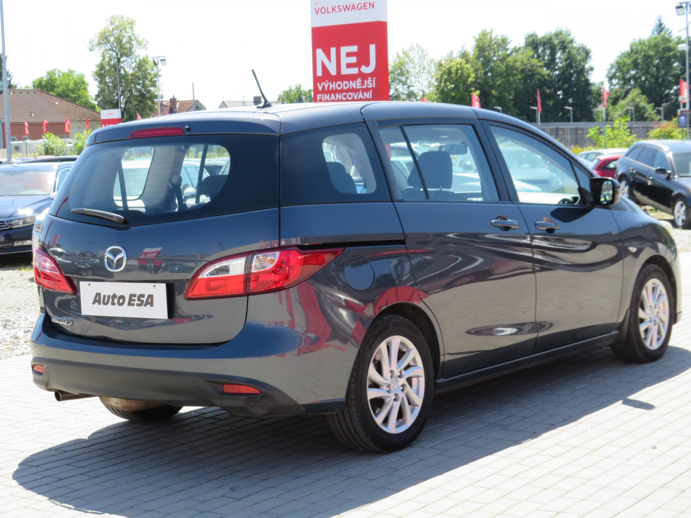 Mazda 5, 2012 - pohled č. 4