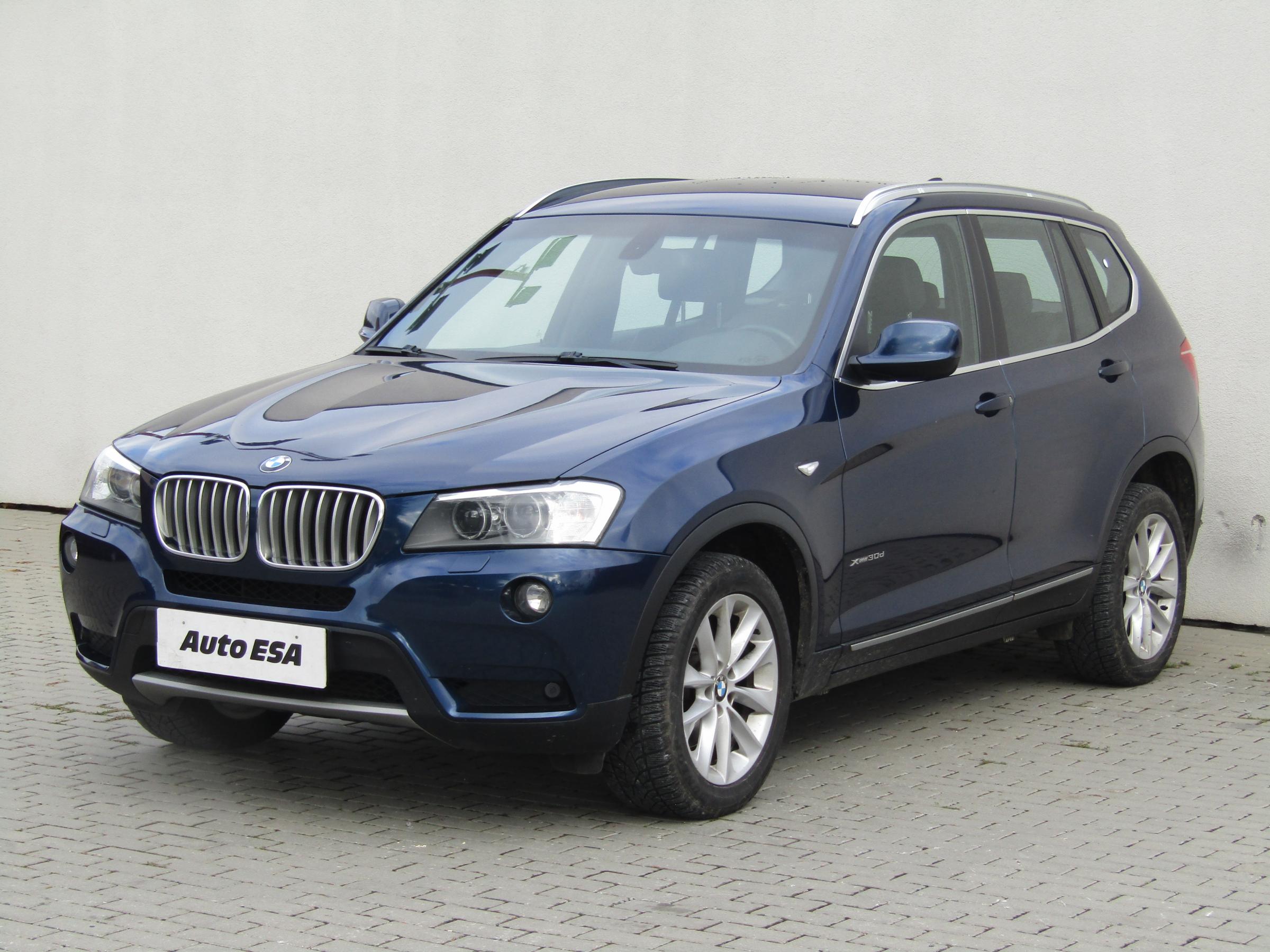 BMW X3, 2012 - pohled č. 3