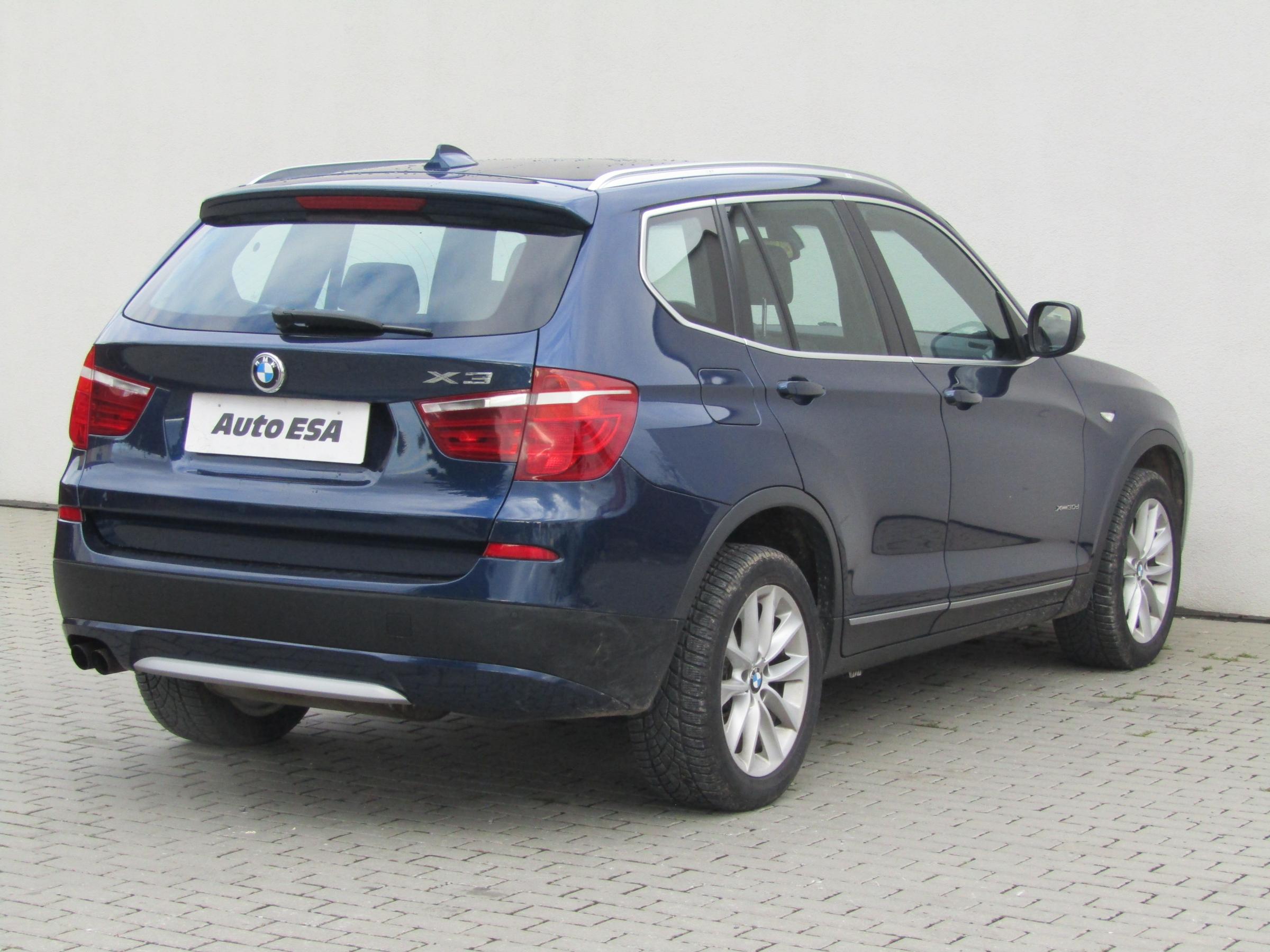 BMW X3, 2012 - pohled č. 4