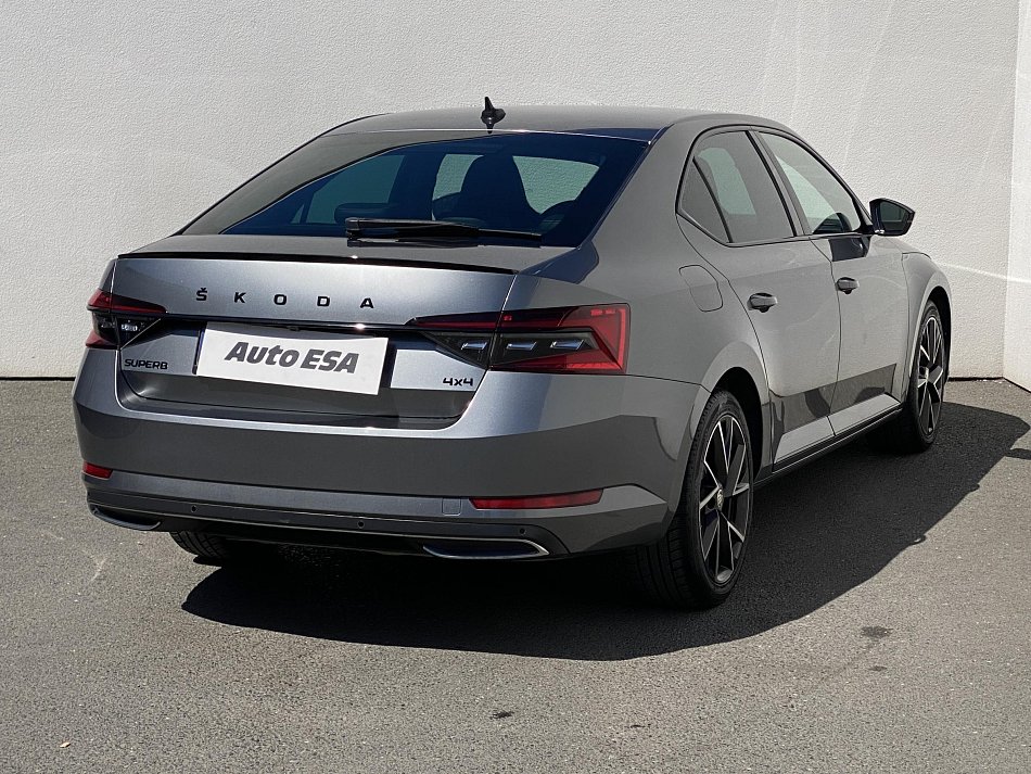 Škoda Superb III 2.0TDi SportLine 4x4