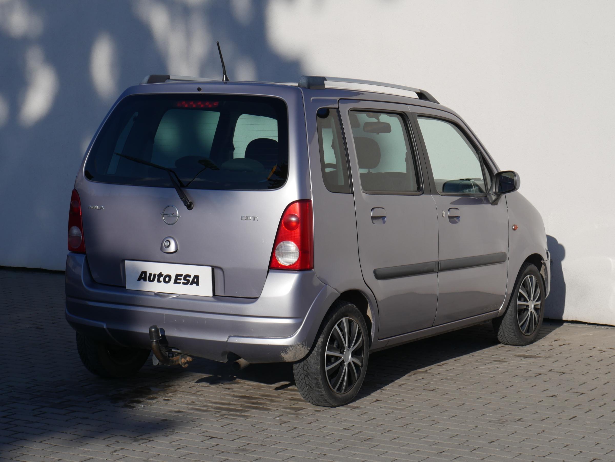 Opel Agila, 2003 - pohled č. 4