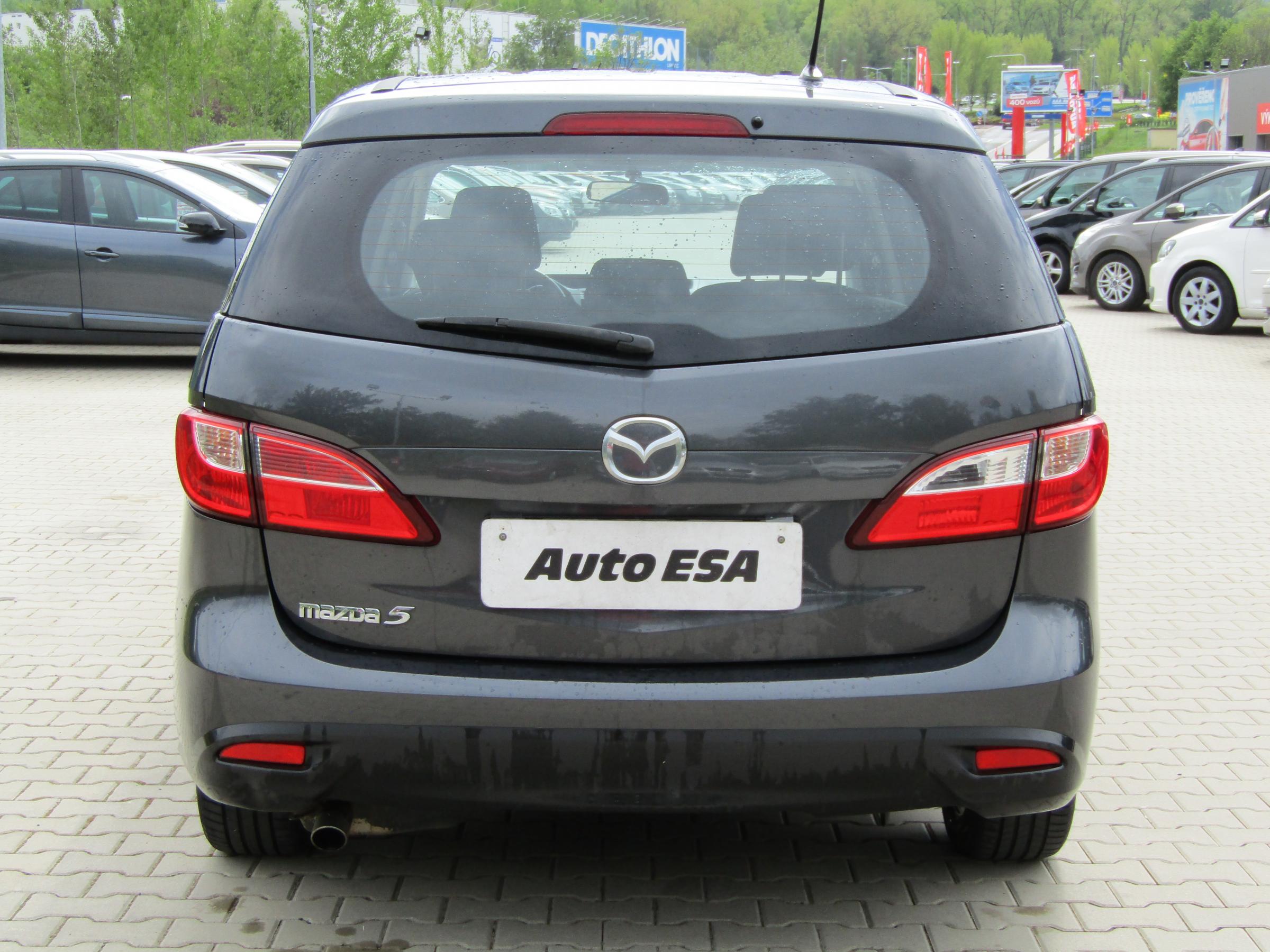 Mazda 5, 2013 - pohled č. 5