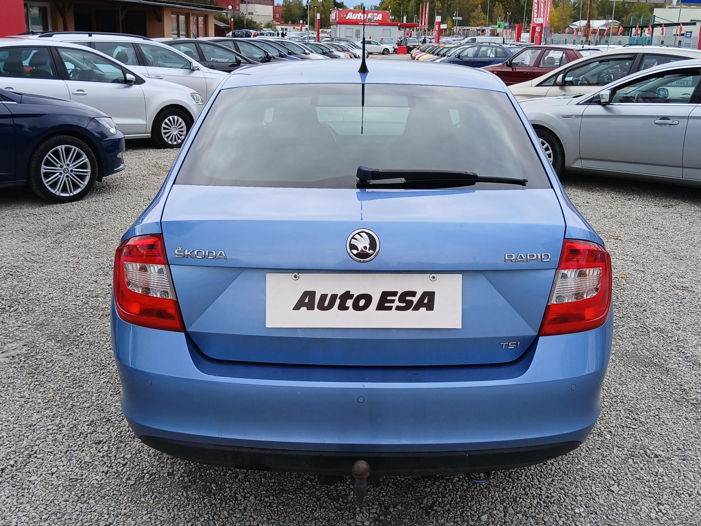 Škoda Rapid, 2013 - pohled č. 5