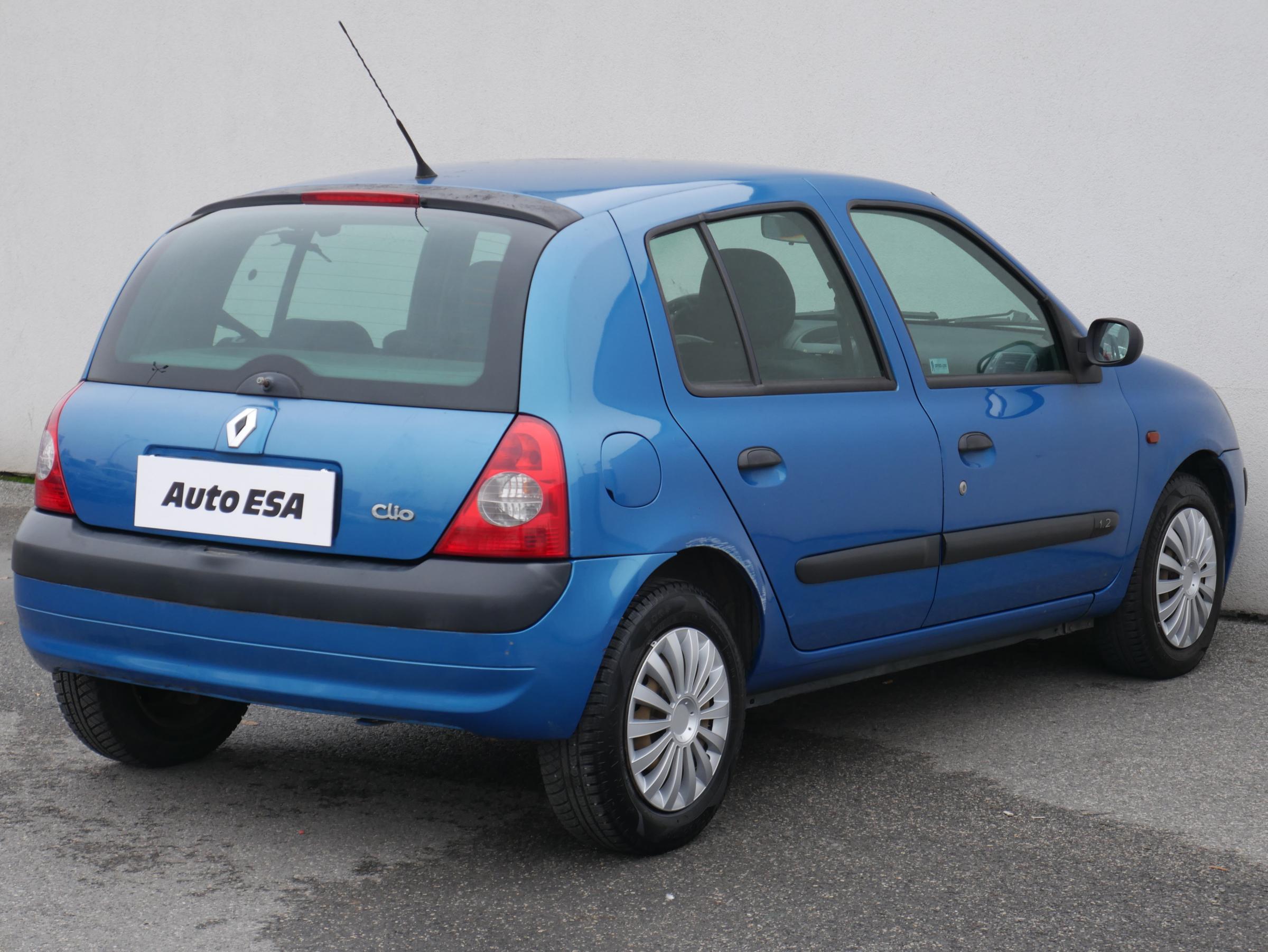 Renault Clio, 2002 - pohled č. 4