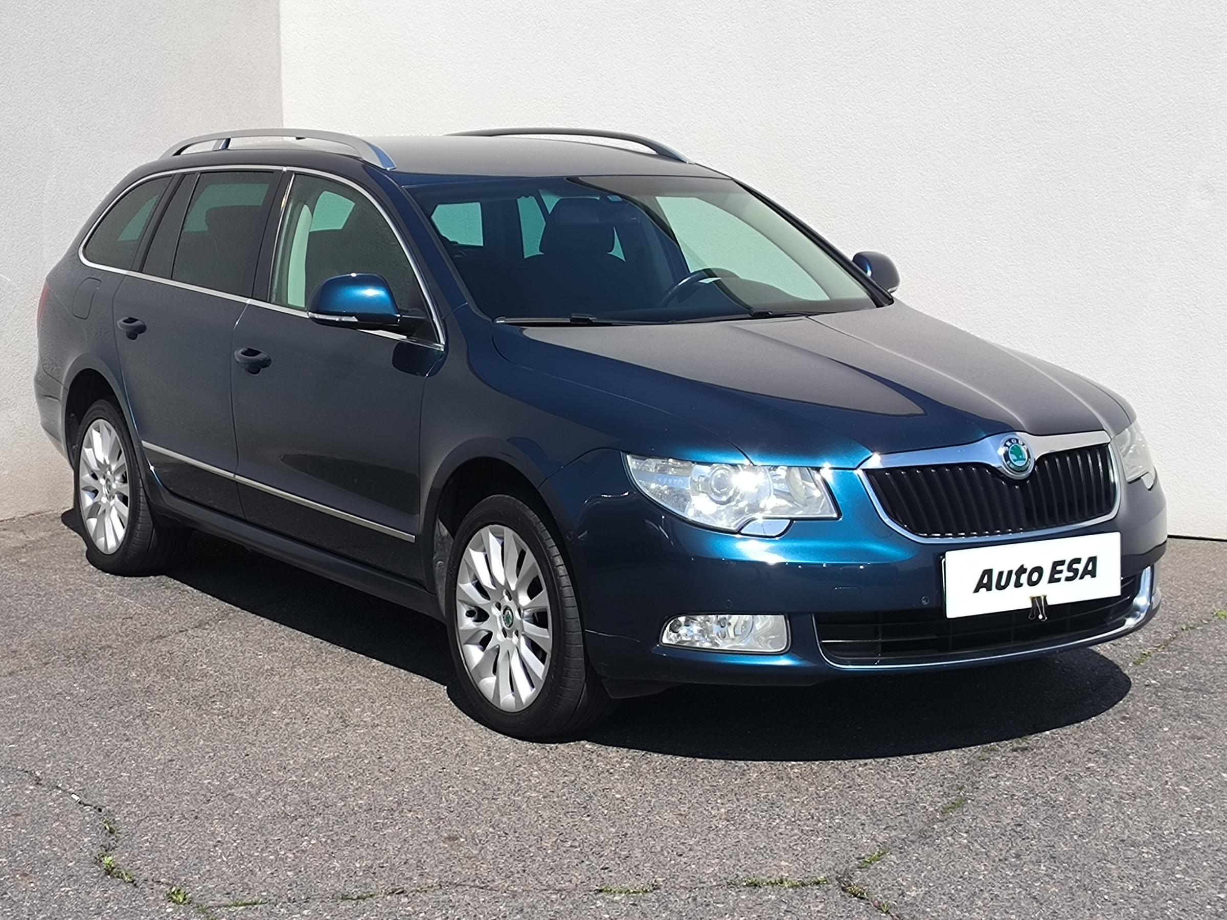 Škoda Superb II, 2012 - celkový pohled